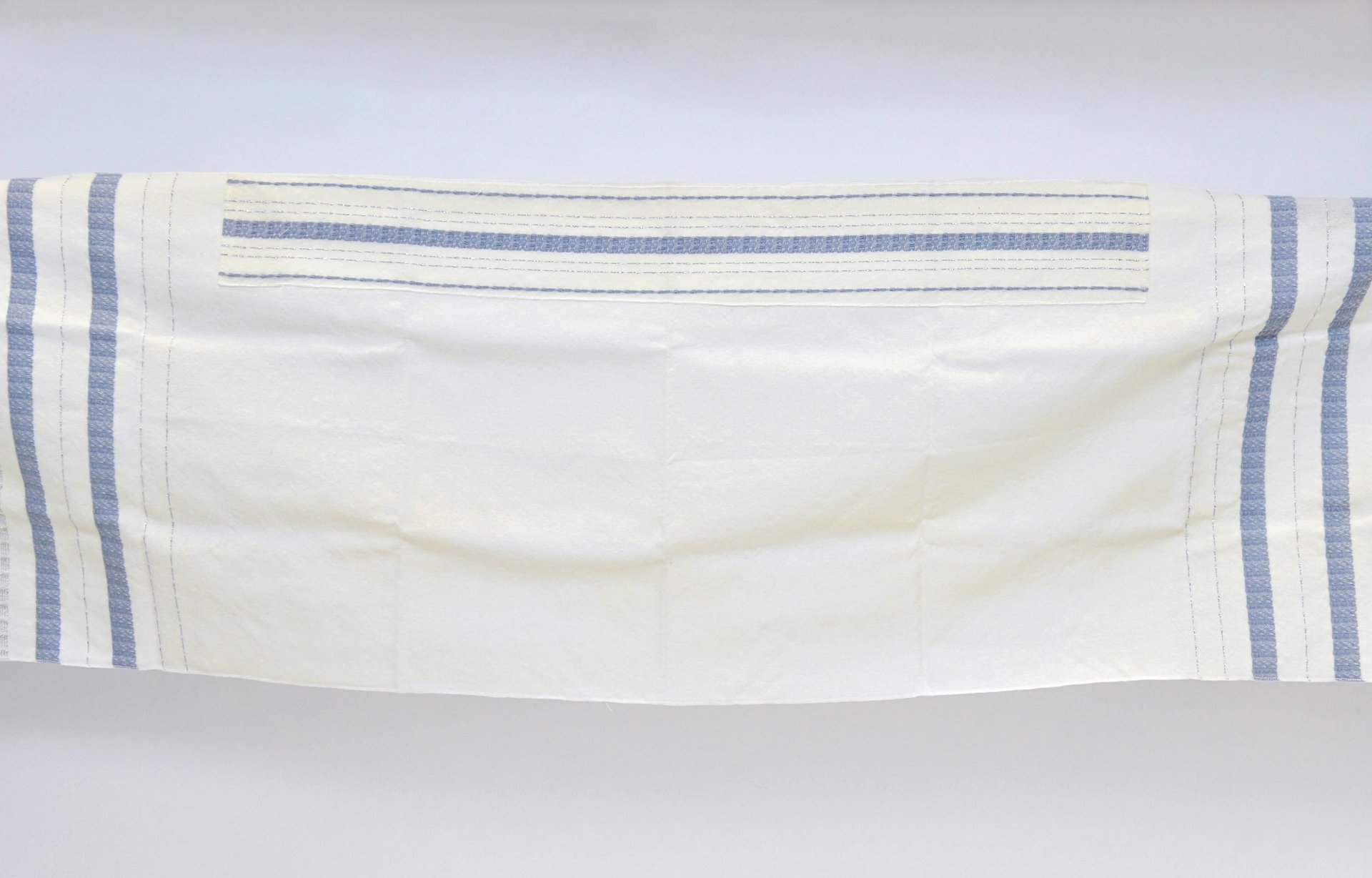 LIGHT BLUE STRIPE -Small Tallit (Prayer Shawl) product image (1)