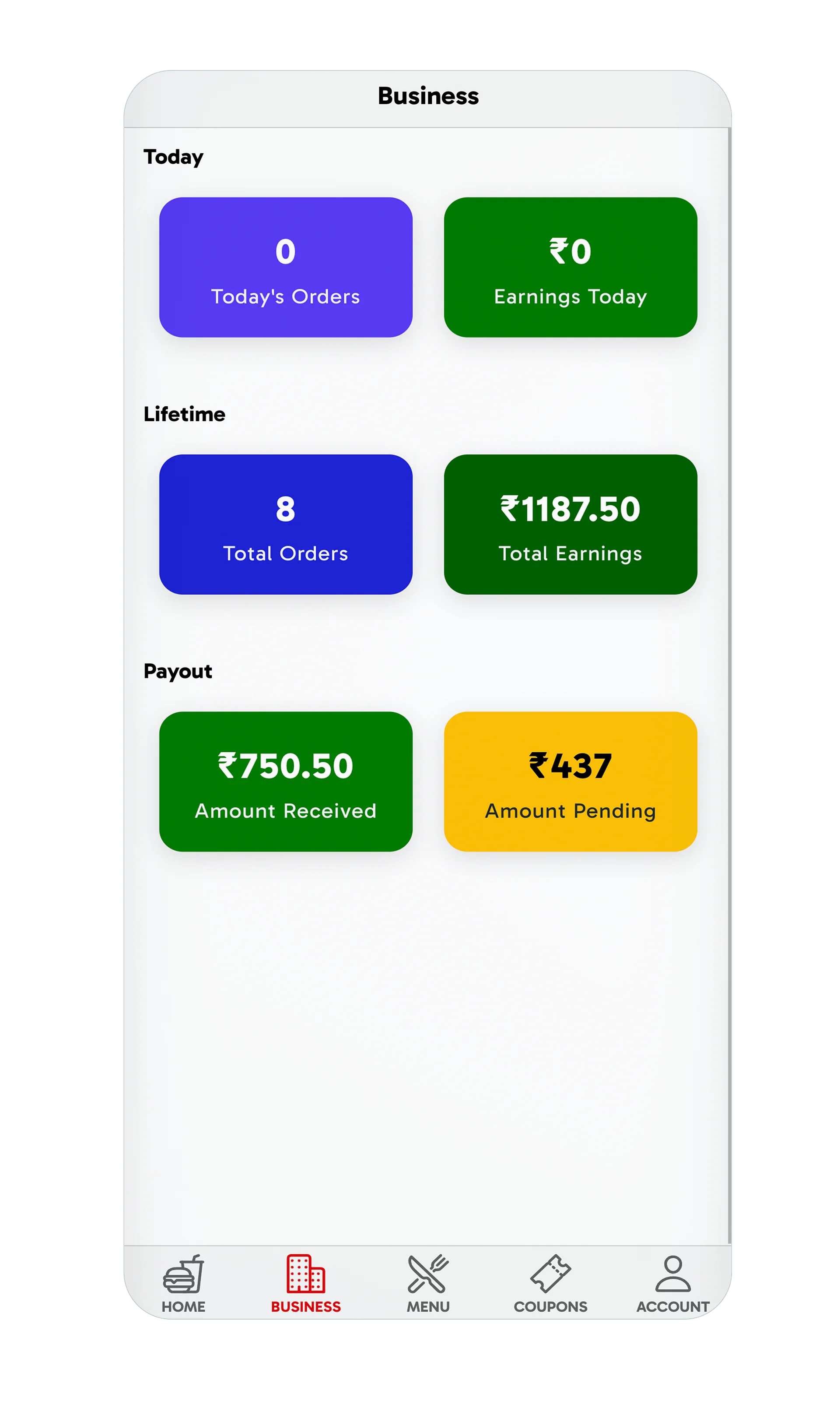 Ionic 8+ Restaurant Food Delivery App UI Template product image (6)