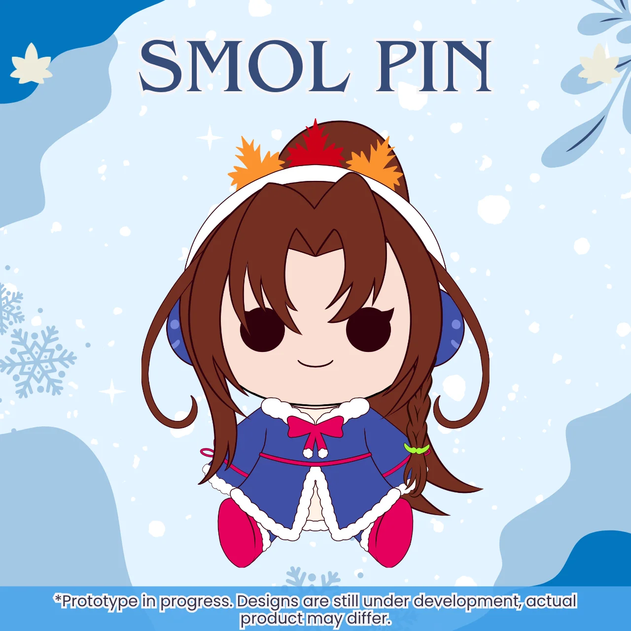 Smol Maple Enamel Pin PRE ORDER product image (1)