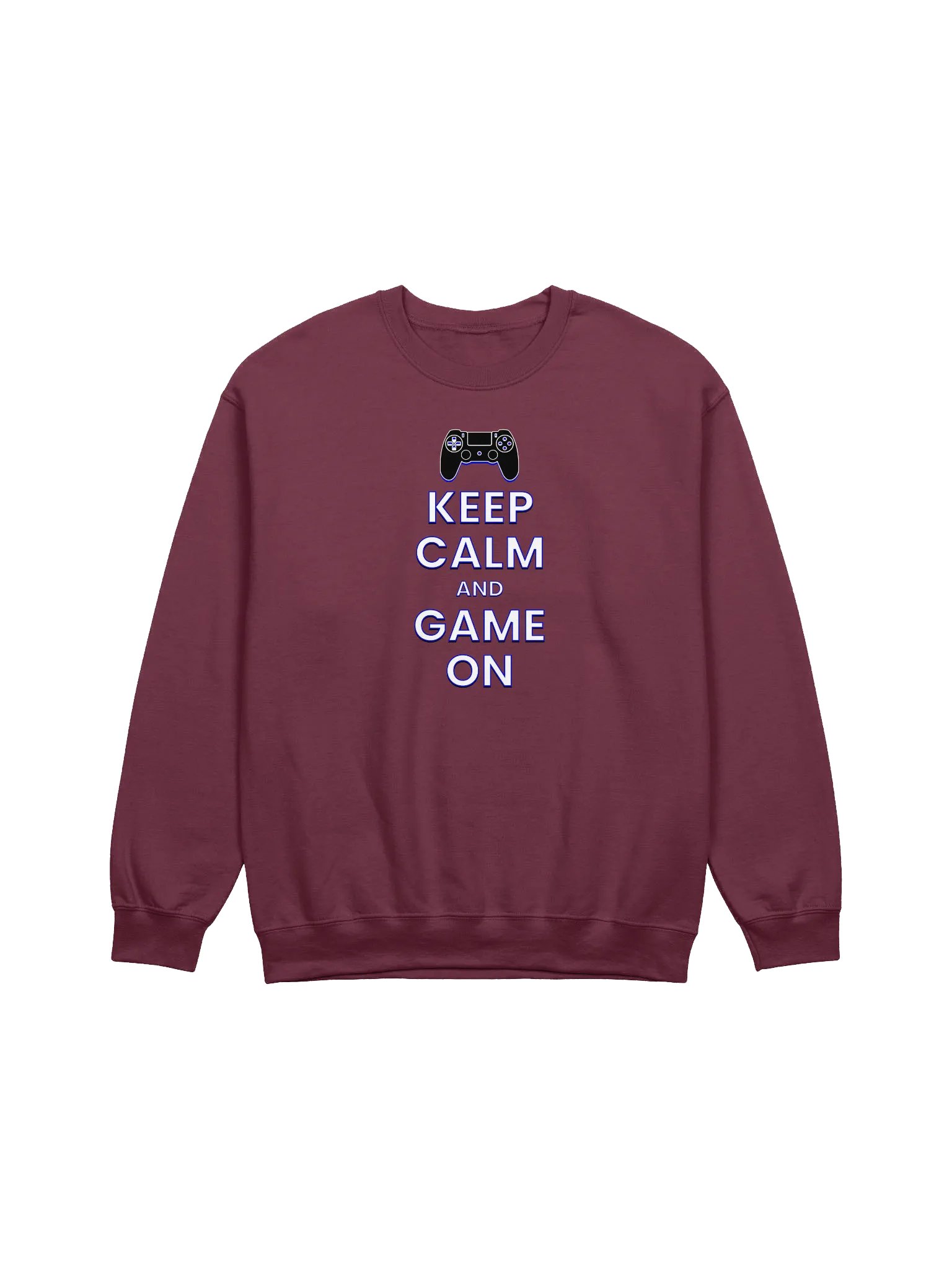 KEEP CALM AND GAME ON PS SWEATSHIRT product image (1)