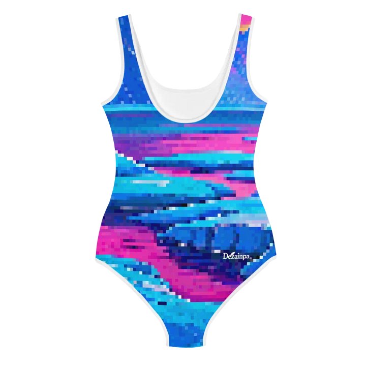 Aurora Borealis Youth Swimsuit product image (2)