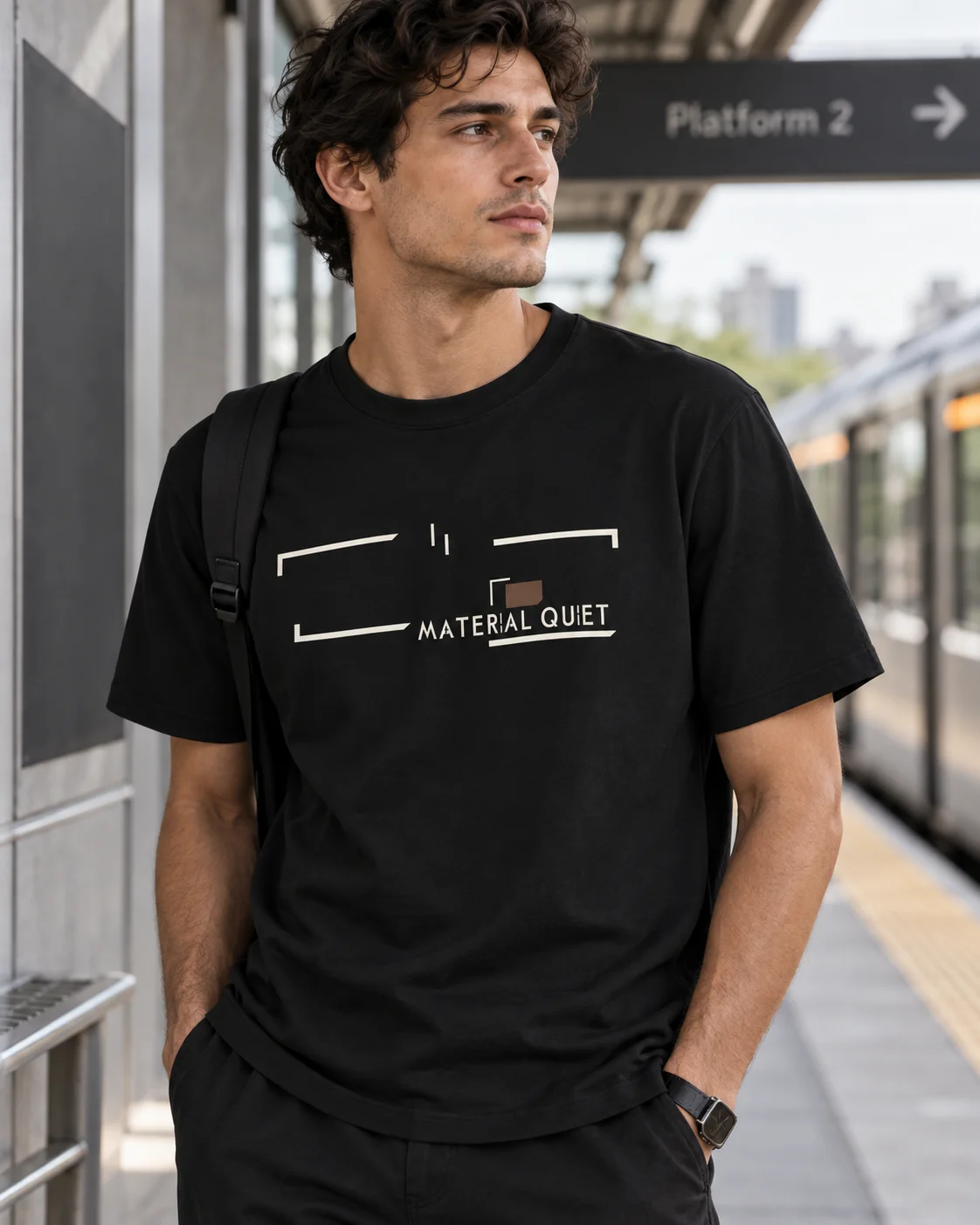 QUIET REGISTER — Heavyweight Tee product image (3)