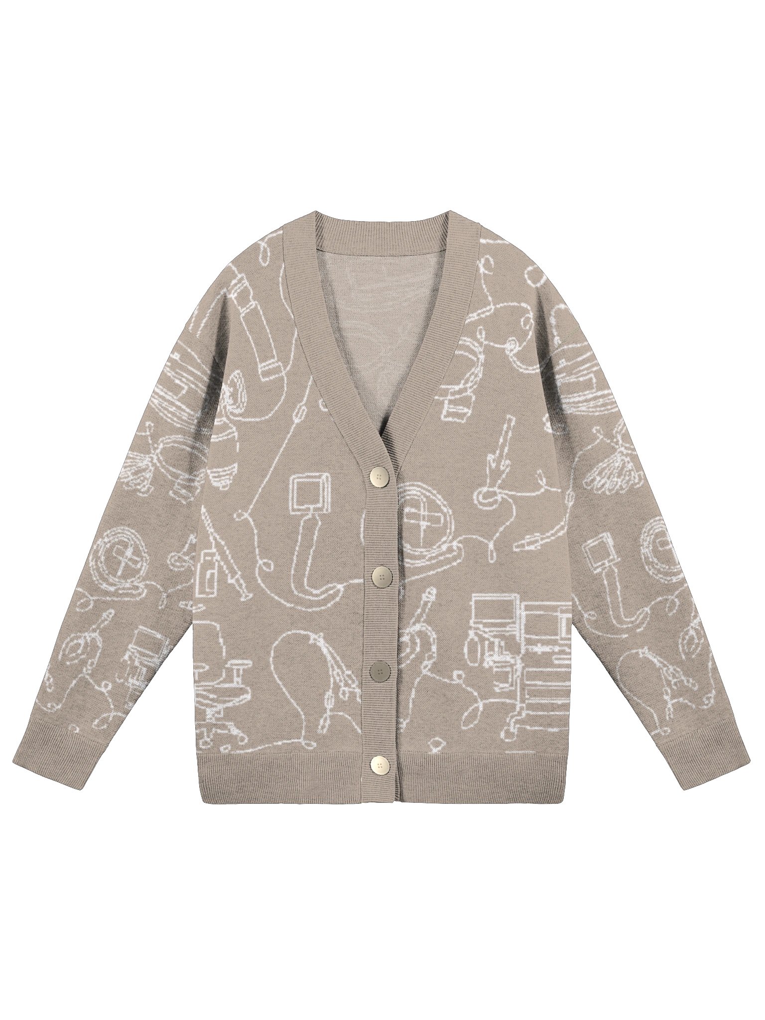 Service Lines (Anesthesia - Coco Cardigan) product image (1)