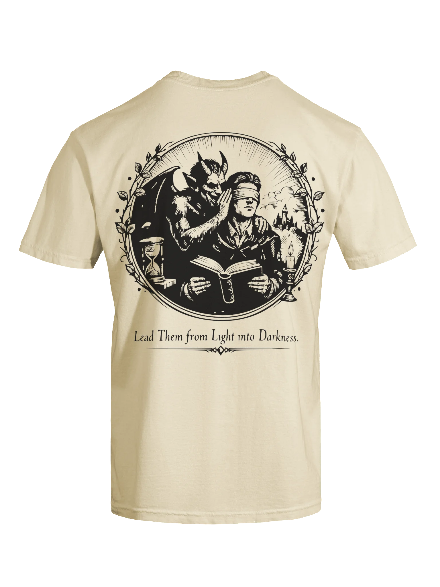 Blinded to the Light (Black on White/Color) (Back) product image (7)