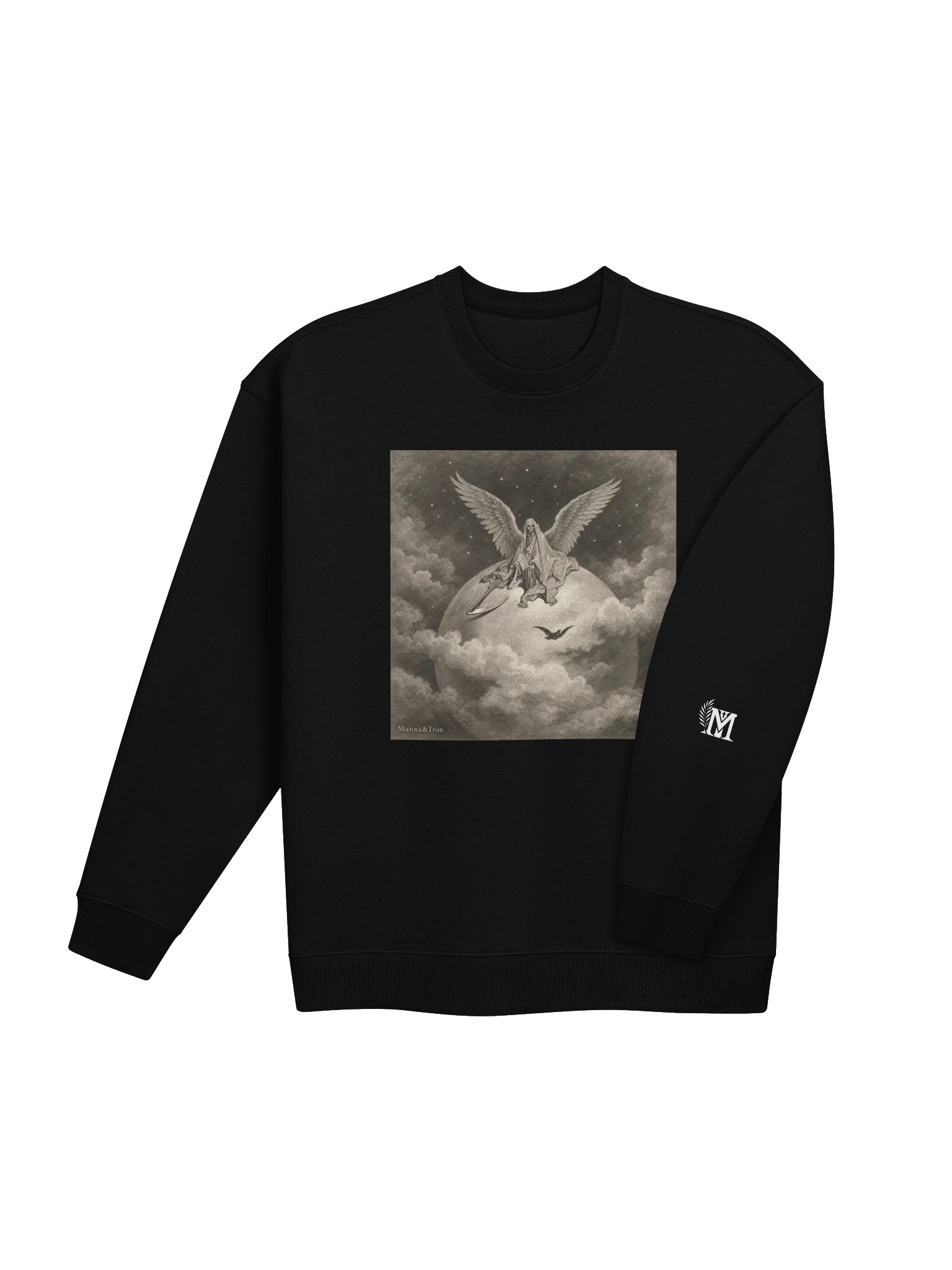 Manna&Iron Lonely Angel Oversized Sweatshirt Organic* product image (4)