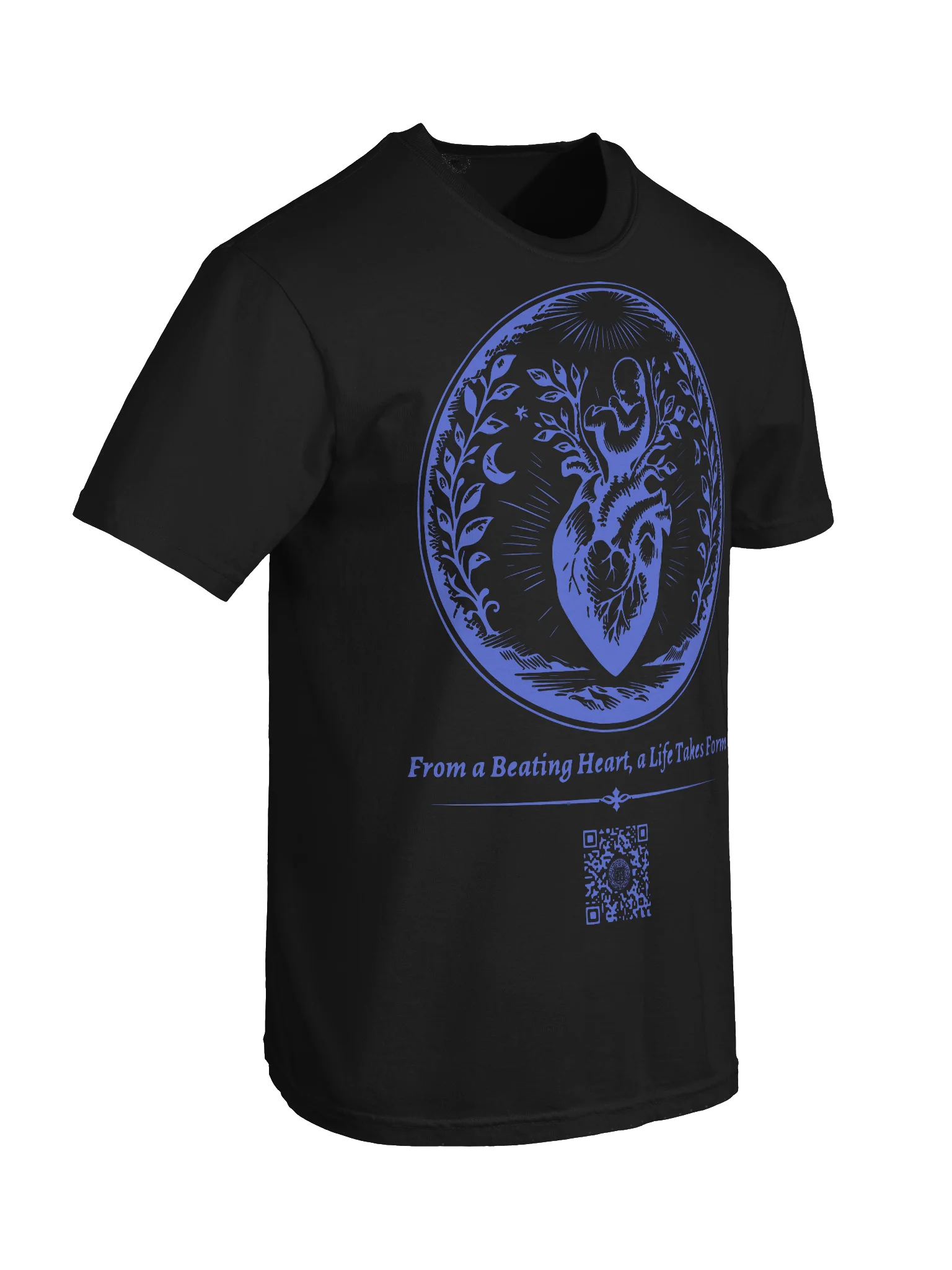 Beating Heart of Life (Color on Black/White) product image (8)