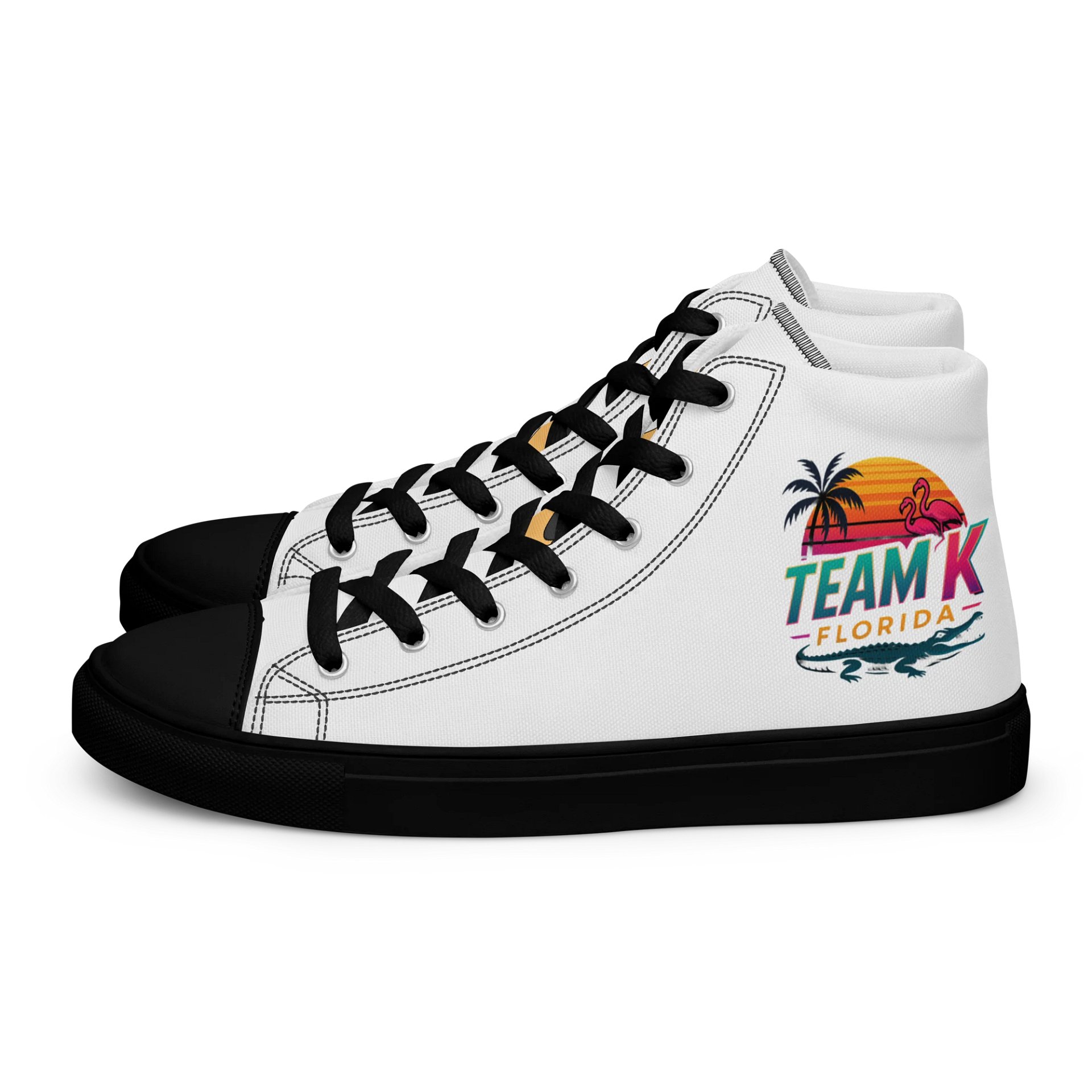 Team K Florida Women's High Top Canvas Shoes product image (1)