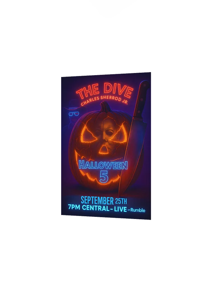 "HALLOWEEN 5" Pumpkin Poster product image (10)
