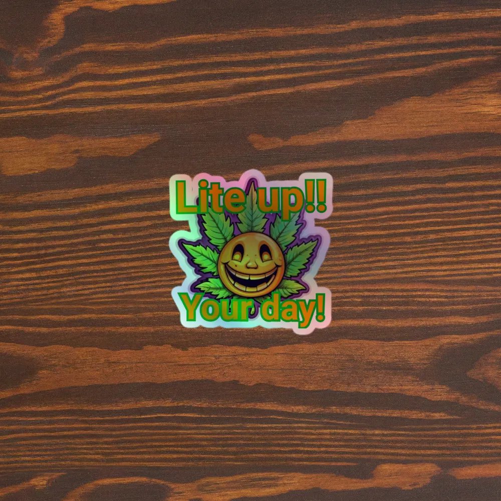 Lite up your day stcker product image (5)
