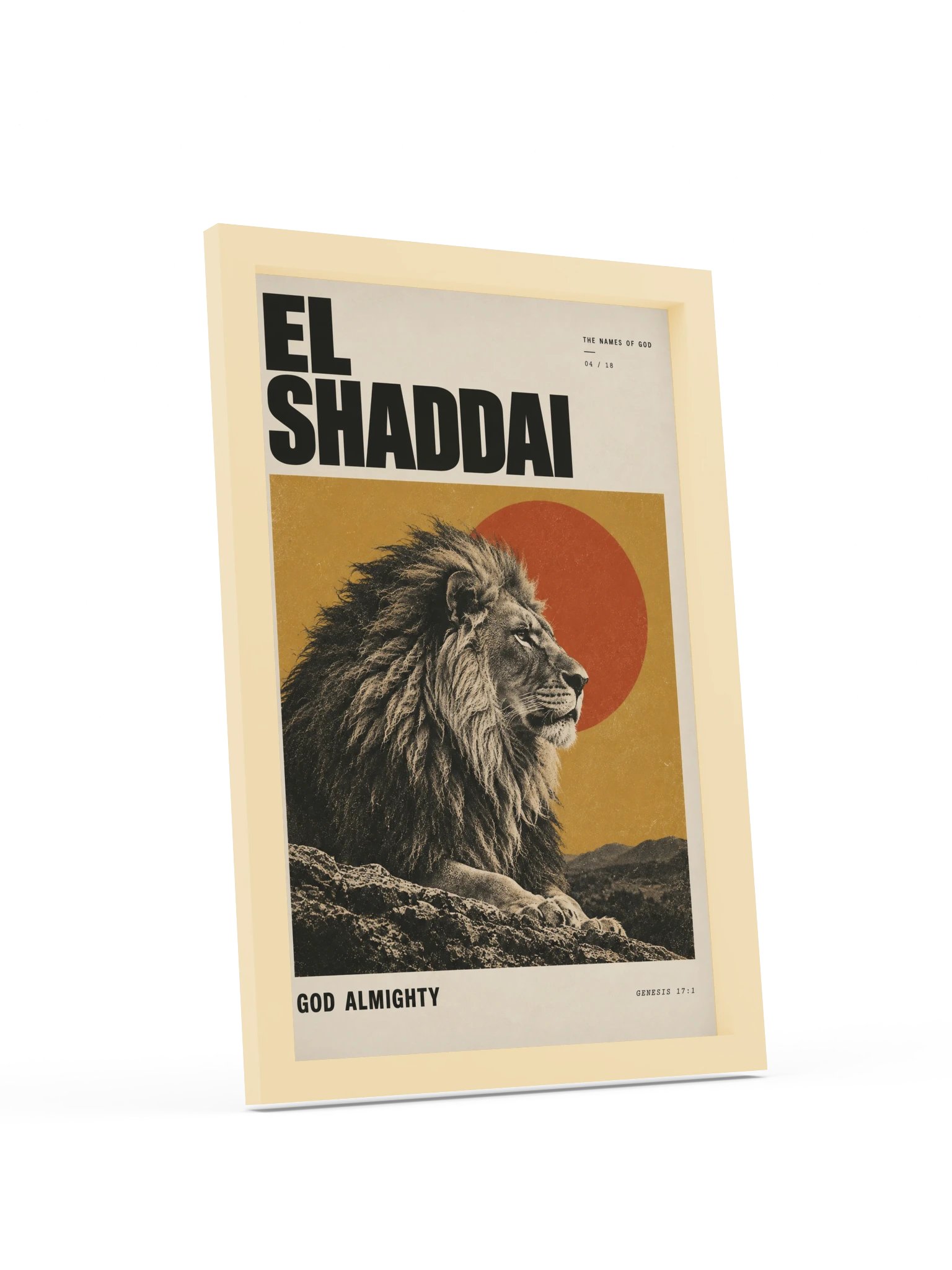 El Shaddai | Names of God Framed Print product image (7)