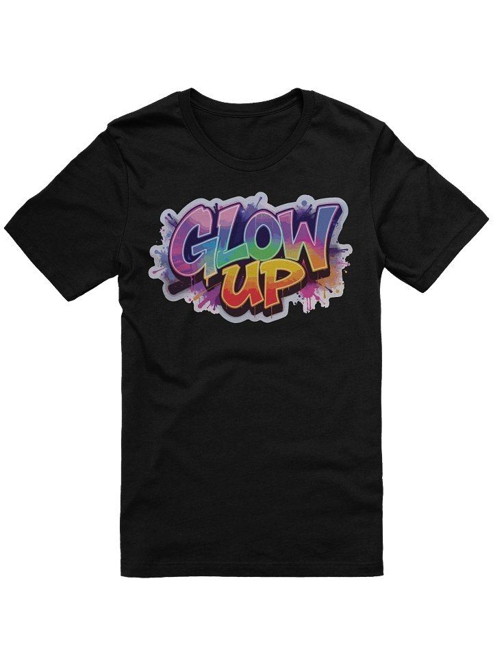 Glow Up Graffiti T-Shirt - Unisex T-Shirt – Premium Printed T-Shirt for Everyday Casual & Streetwear product image (1)