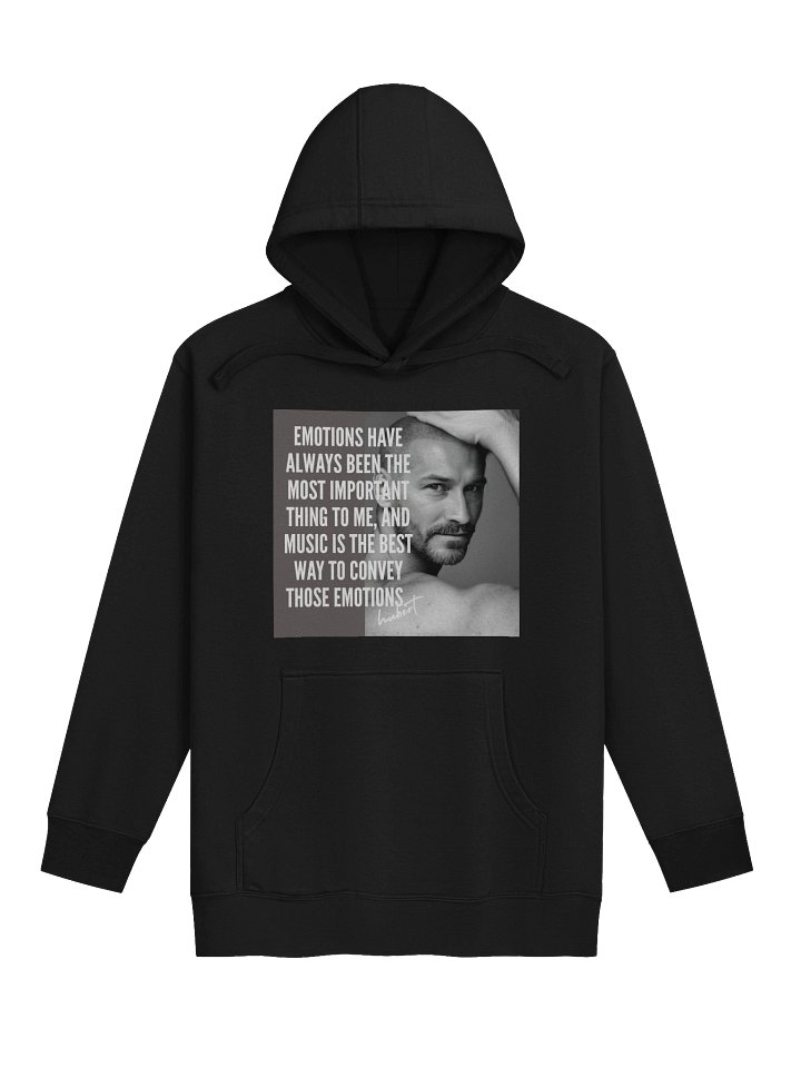 Hubert Bisto Fan Sweatshirt Black Text Unisex product image (1)