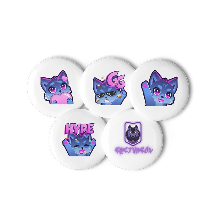 Nocturnal buttons product image (3)