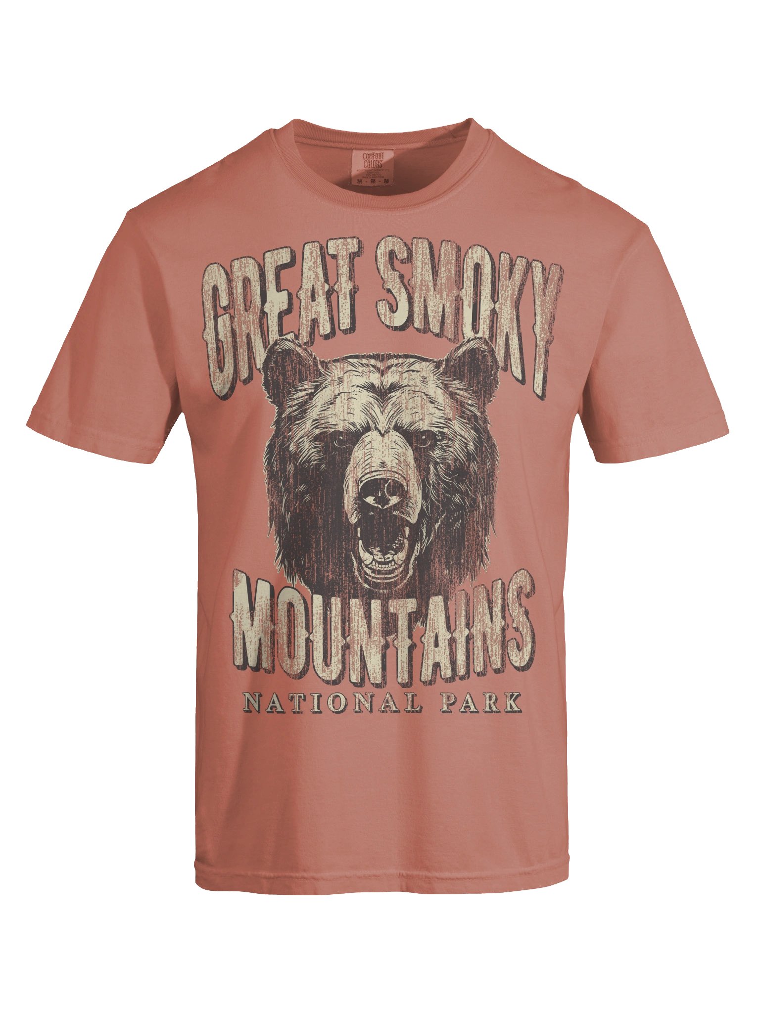 Great Smoky Mountains National Park Shirt – Vintage Bear Graphic Tee product image (8)