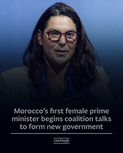 🇲🇦Morocco has appointed its first female prime minister after King Mohammed VI asked Fatima Ezzahra El-Mansouri to form a gov...