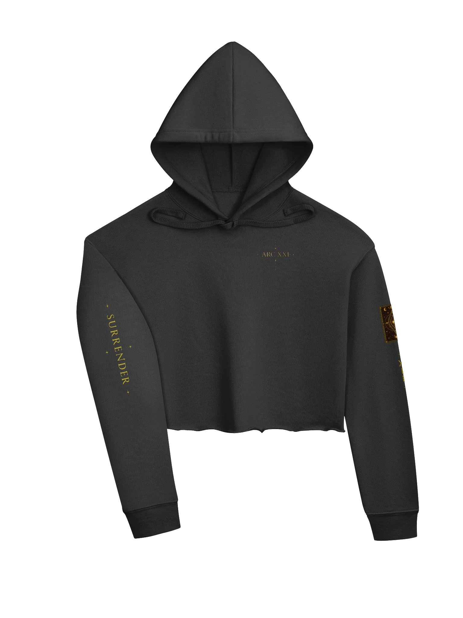 The Hanged Man XII - Fleece Crop Hoodie product image (3)