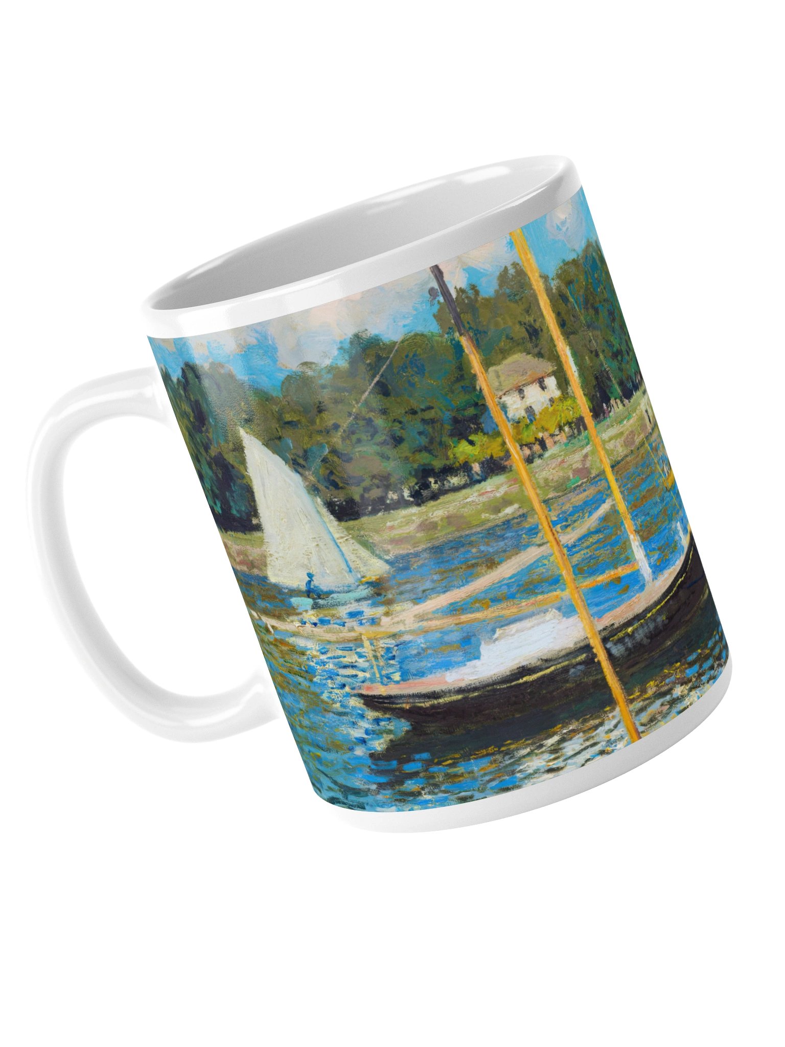 The Bridge at Argenteuil (Claude Monet) Mug product image (6)