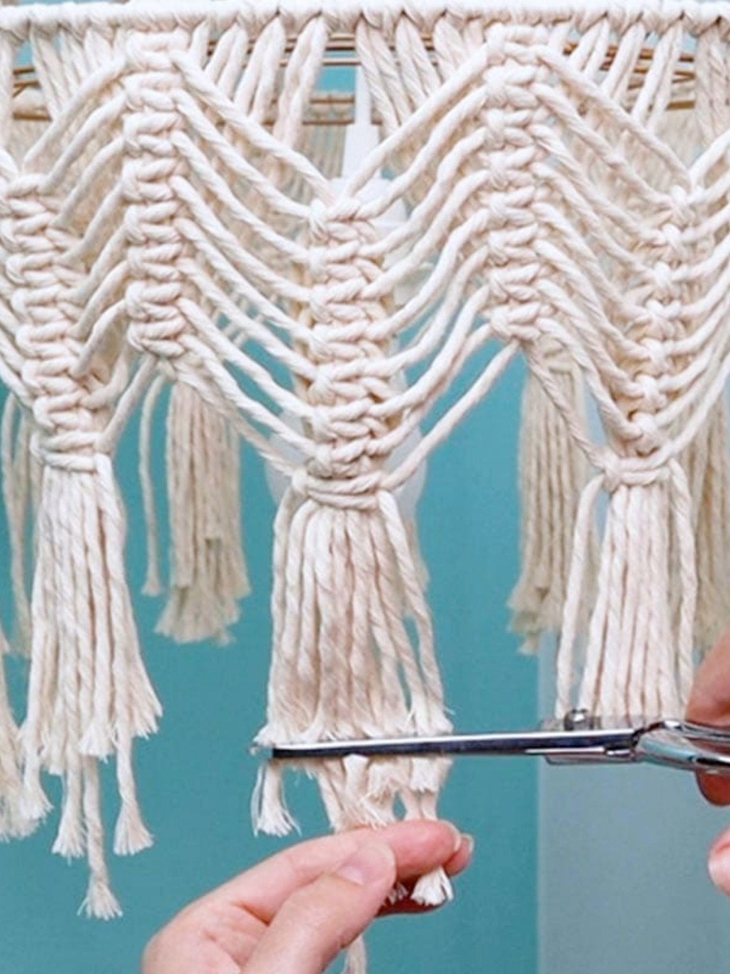 Boho Glow Macrame Chandelier (Digital PDF Pattern) product image (5)
