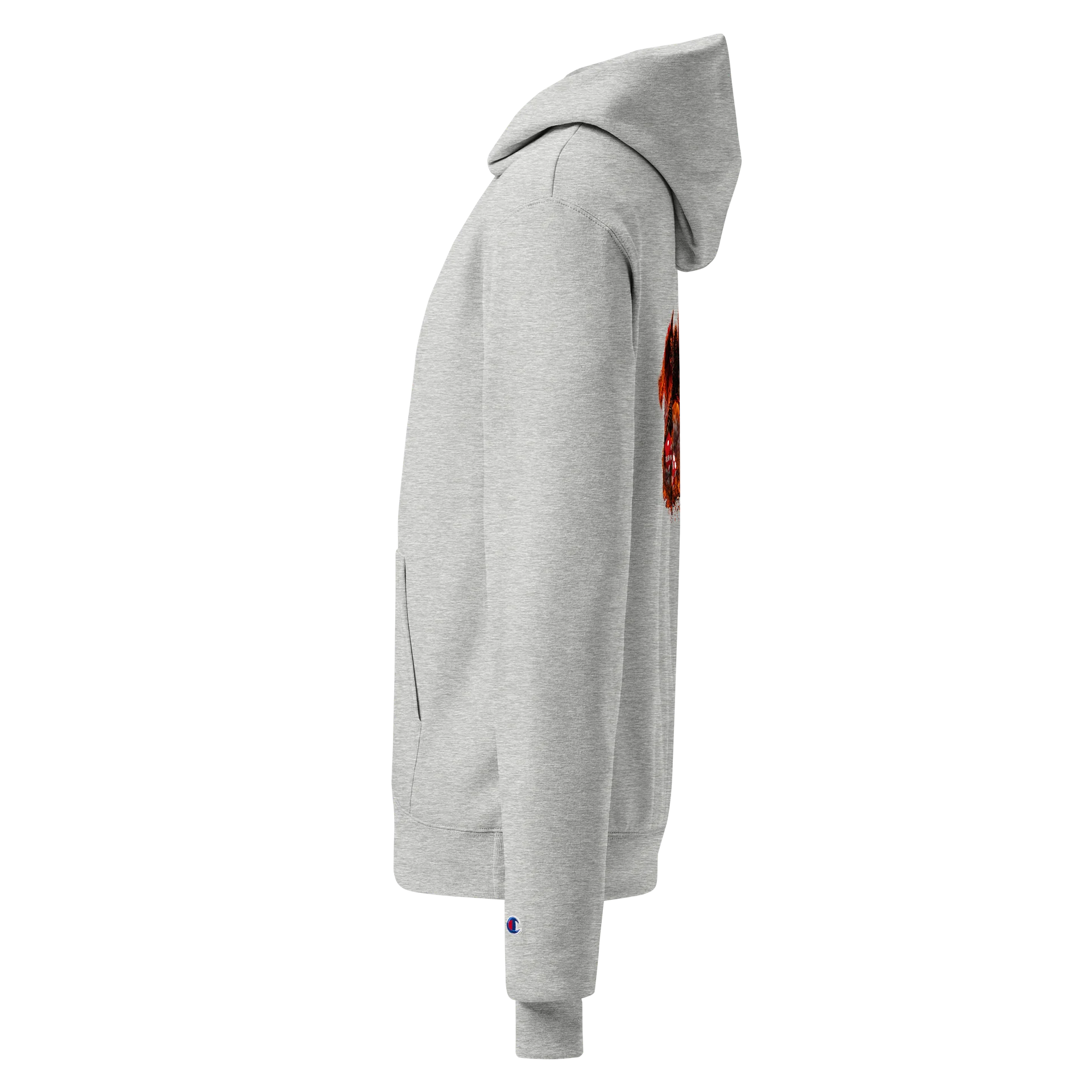 Disadvantage Players Asmodeus Craps Champion Hoodie (Gray) product image (3)