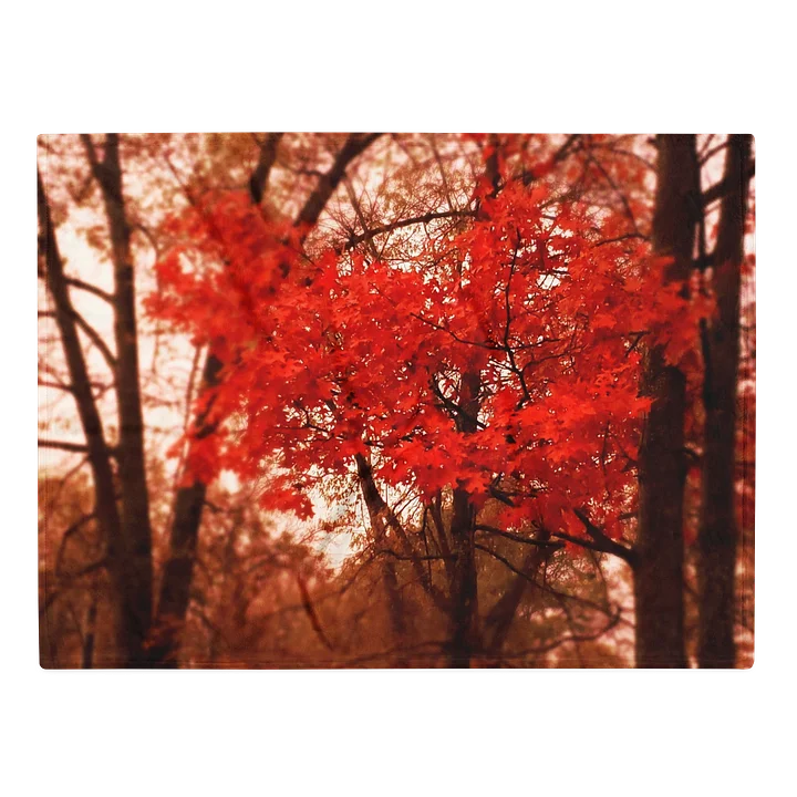 Crimson Leaves Blanket product image (2)