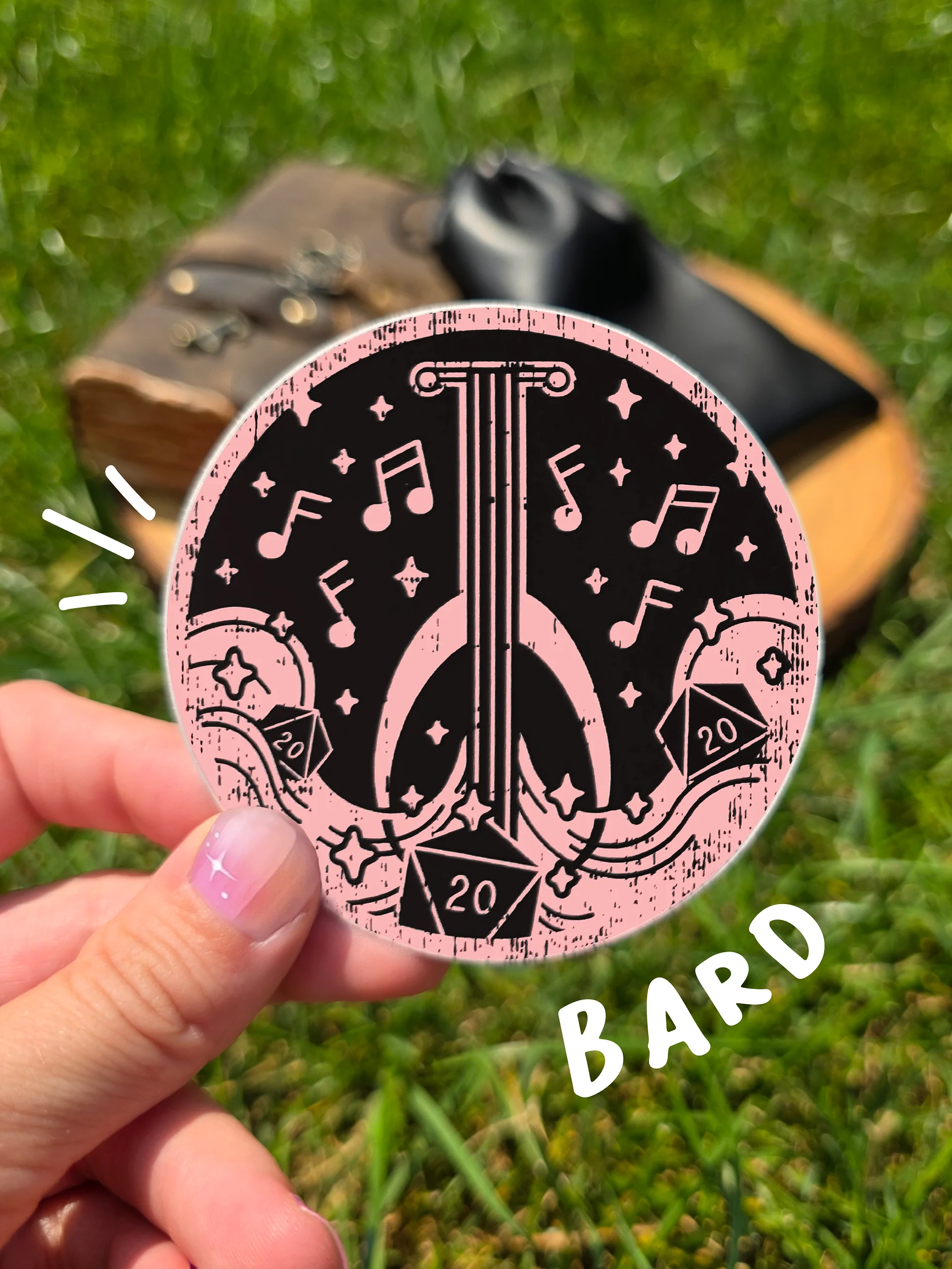 Bard DND Sticker product image (1)