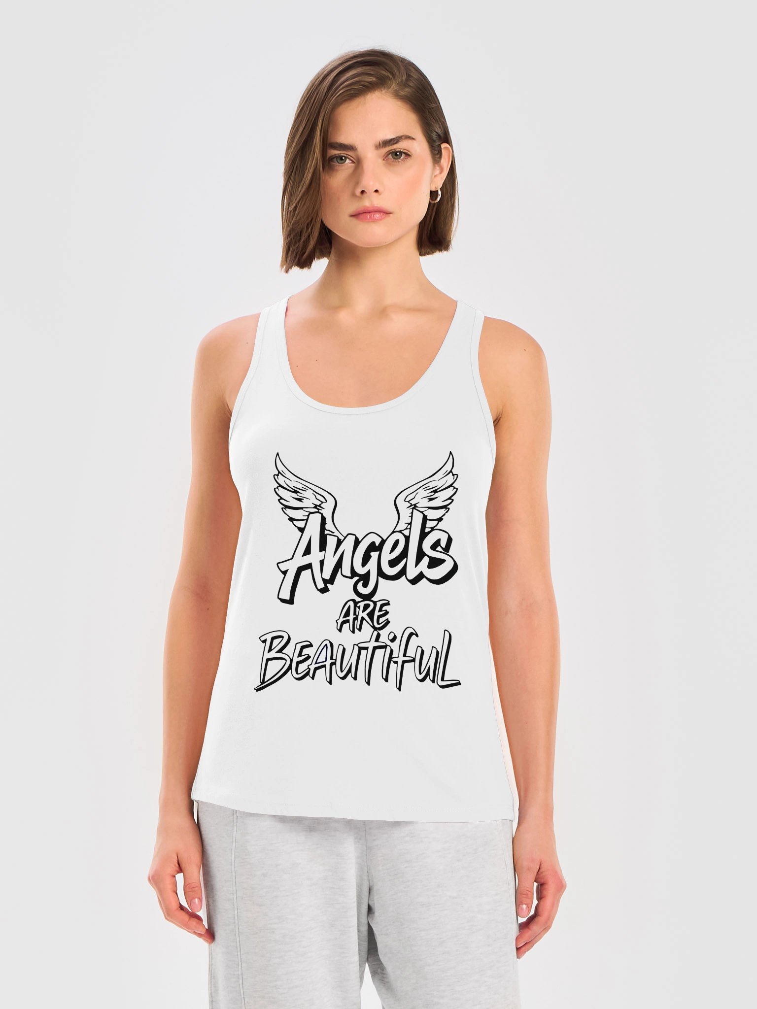 Angels Are Beautiful Premium Activewear Tank Top product image (3)