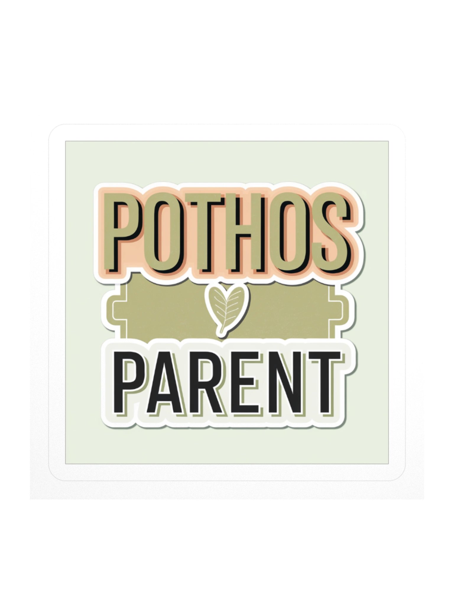 Pothos Parent — Sticker product image (1)