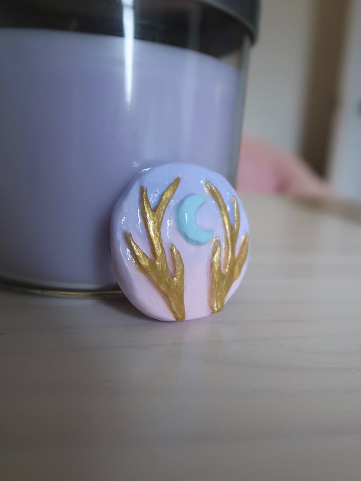 Antlers & Moon - Worry Stone product image (2)