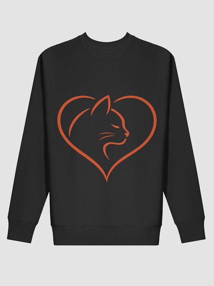 Adorable Cat Holding Red Heart Graphic product image (12)