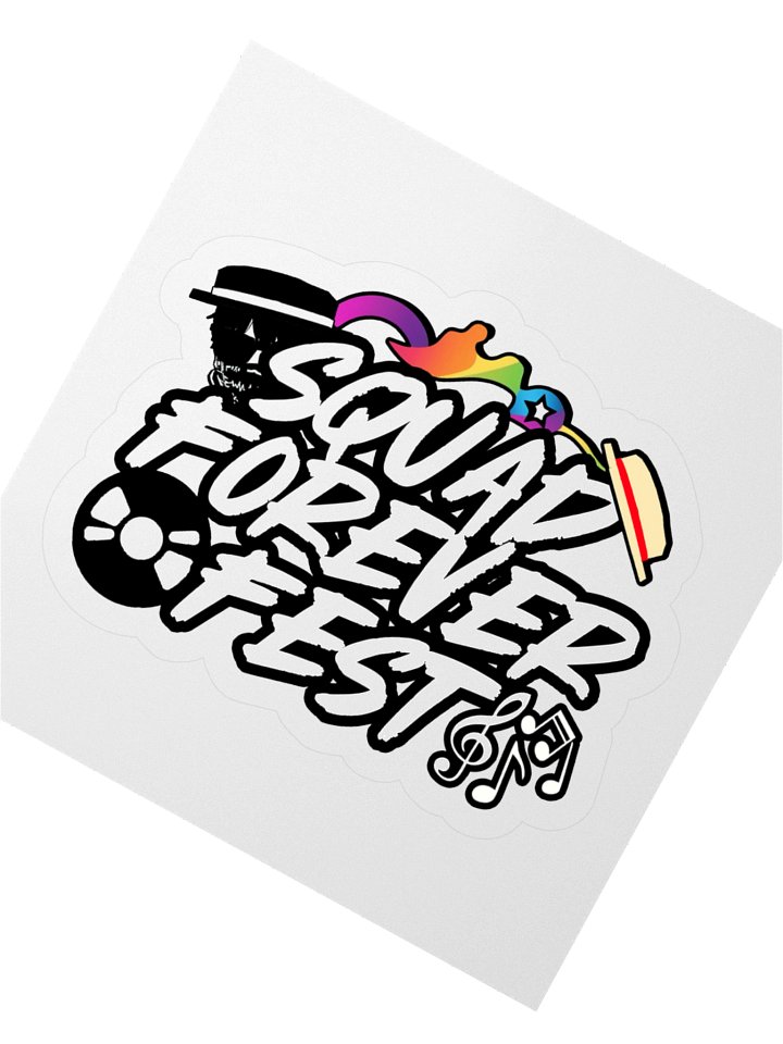 SQUAD FOREVER FEST Kiss Cut Stickers product image (6)