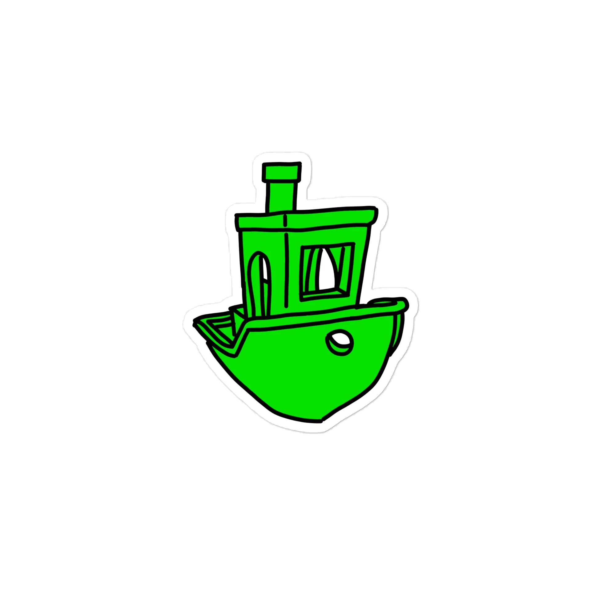 Benchy Sticker product image (1)