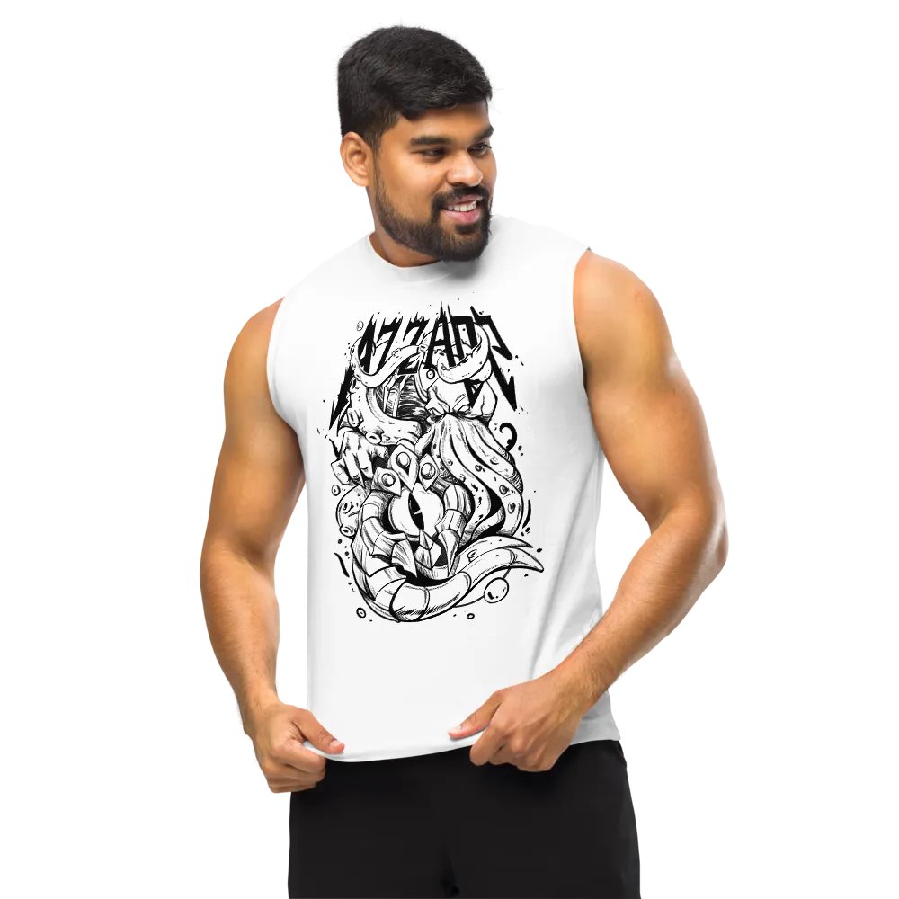 Horror Tank Top White Chroma product image (10)