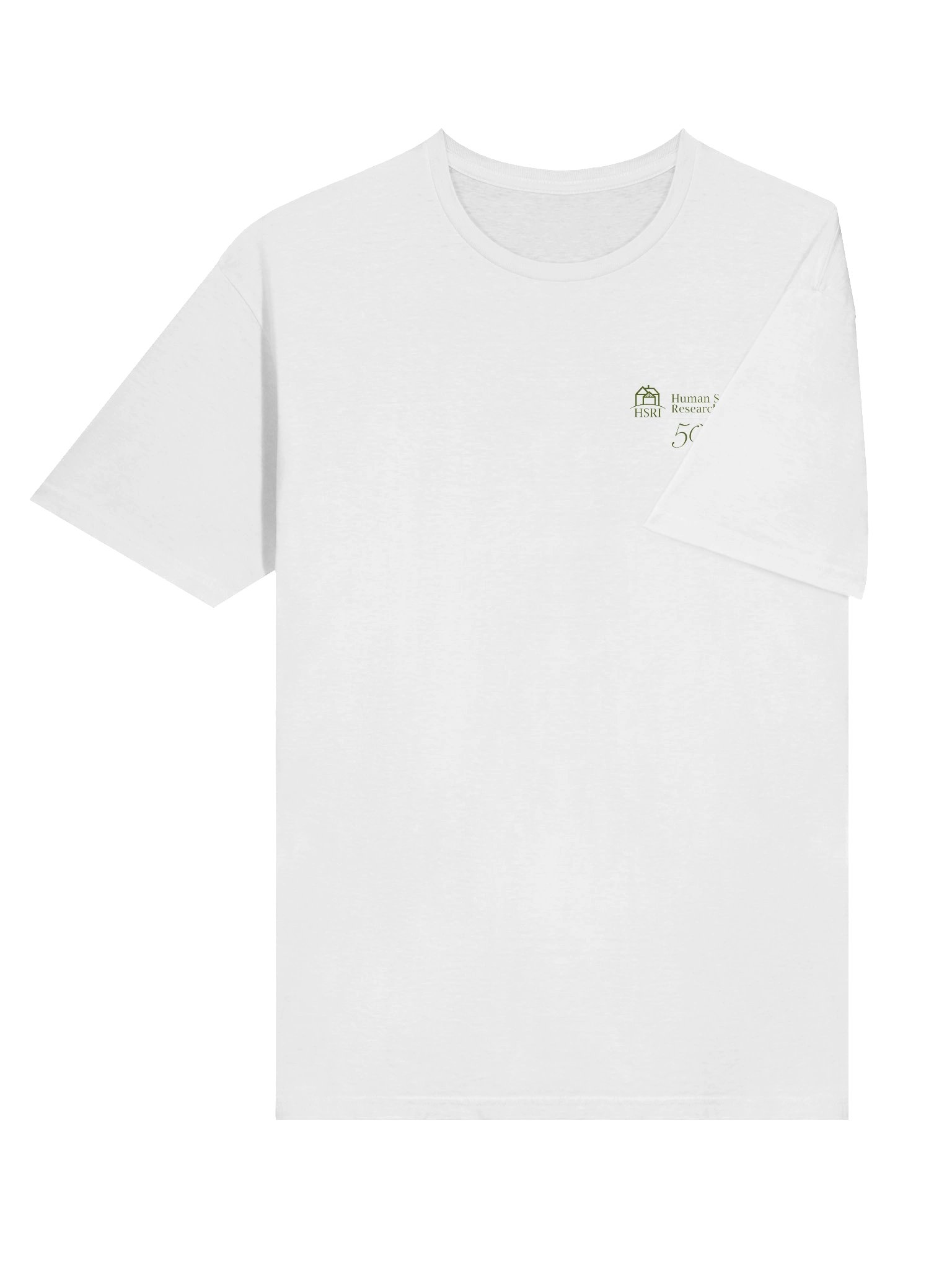 HSRI 50th Anniversary Crewneck Soft-Style T-Shirt - White product image (6)