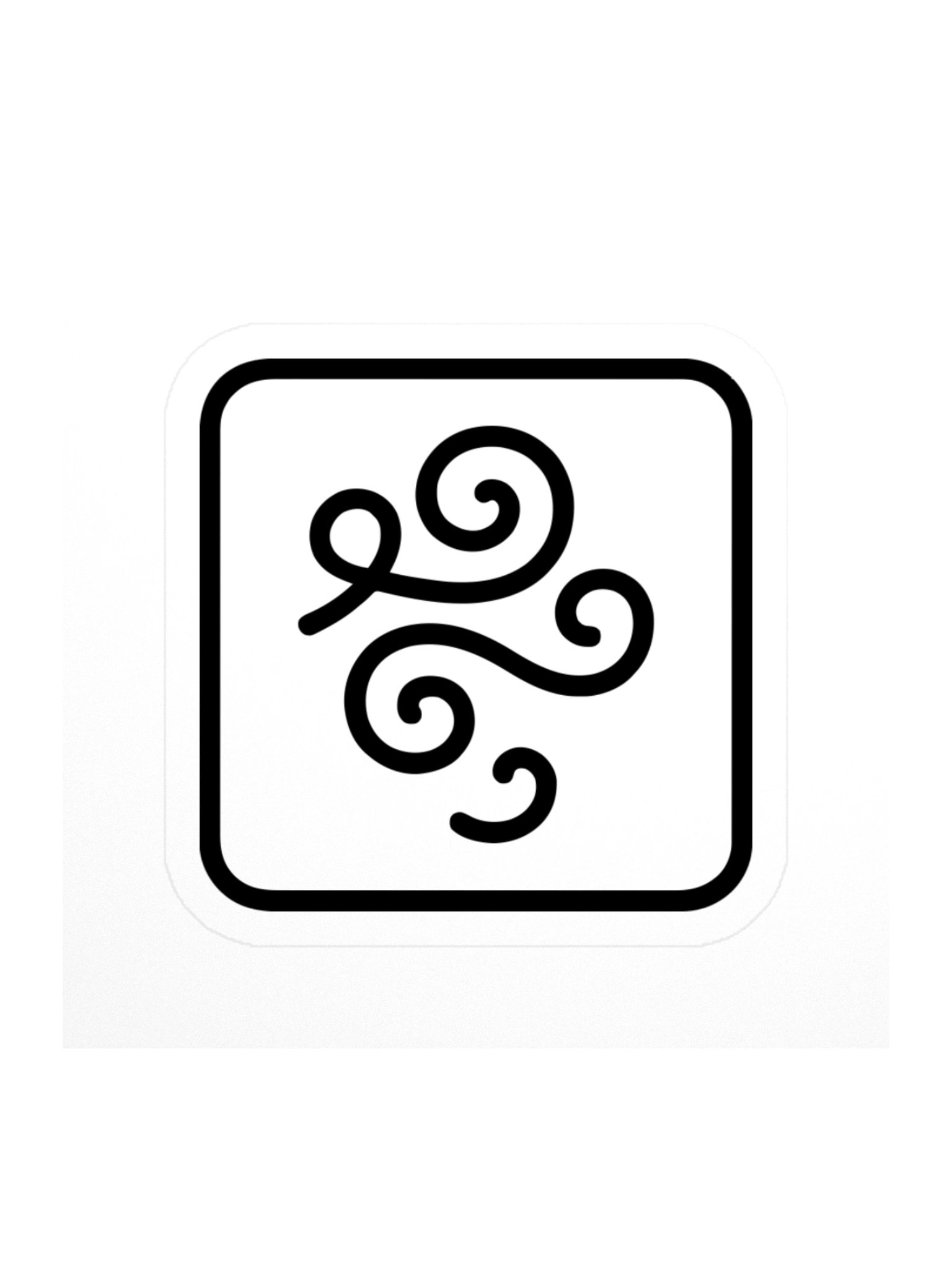 Random Thoughts Logo Sticker product image (1)