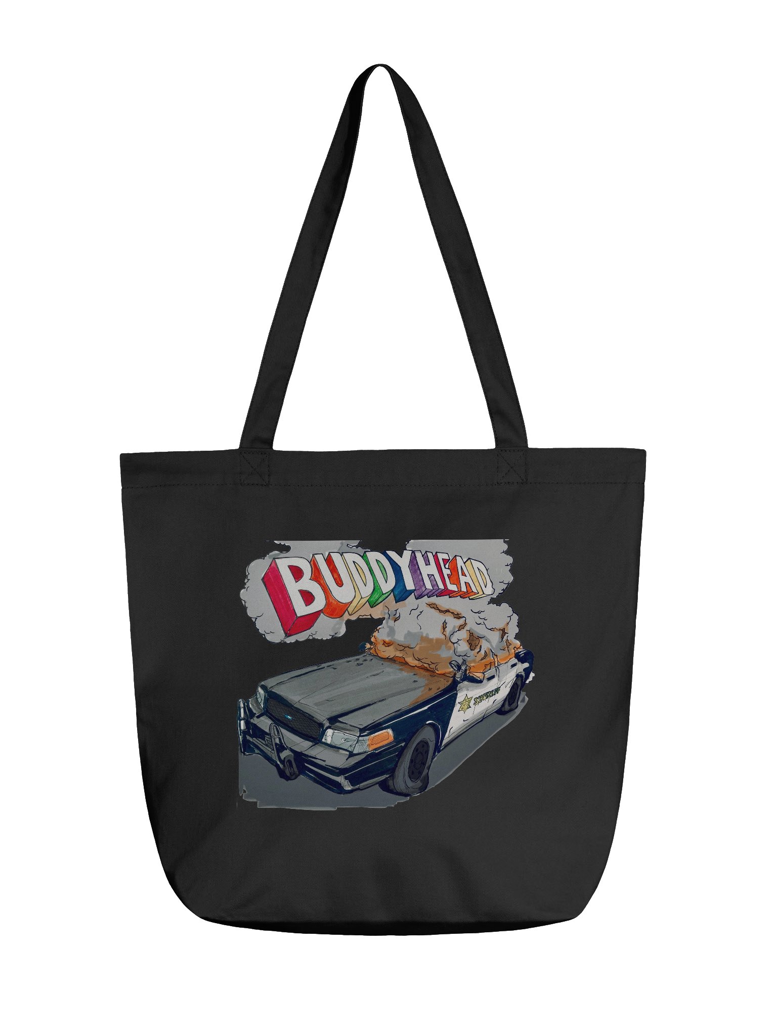 Cop Car tote bag product image (1)