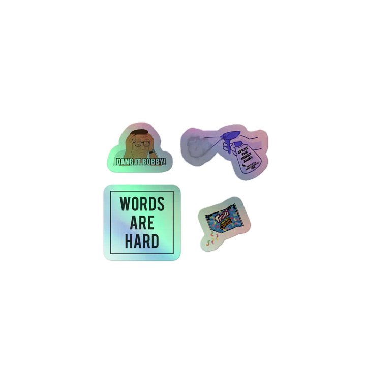 Kiss-Cut Random Holographic Stickers product image (1)