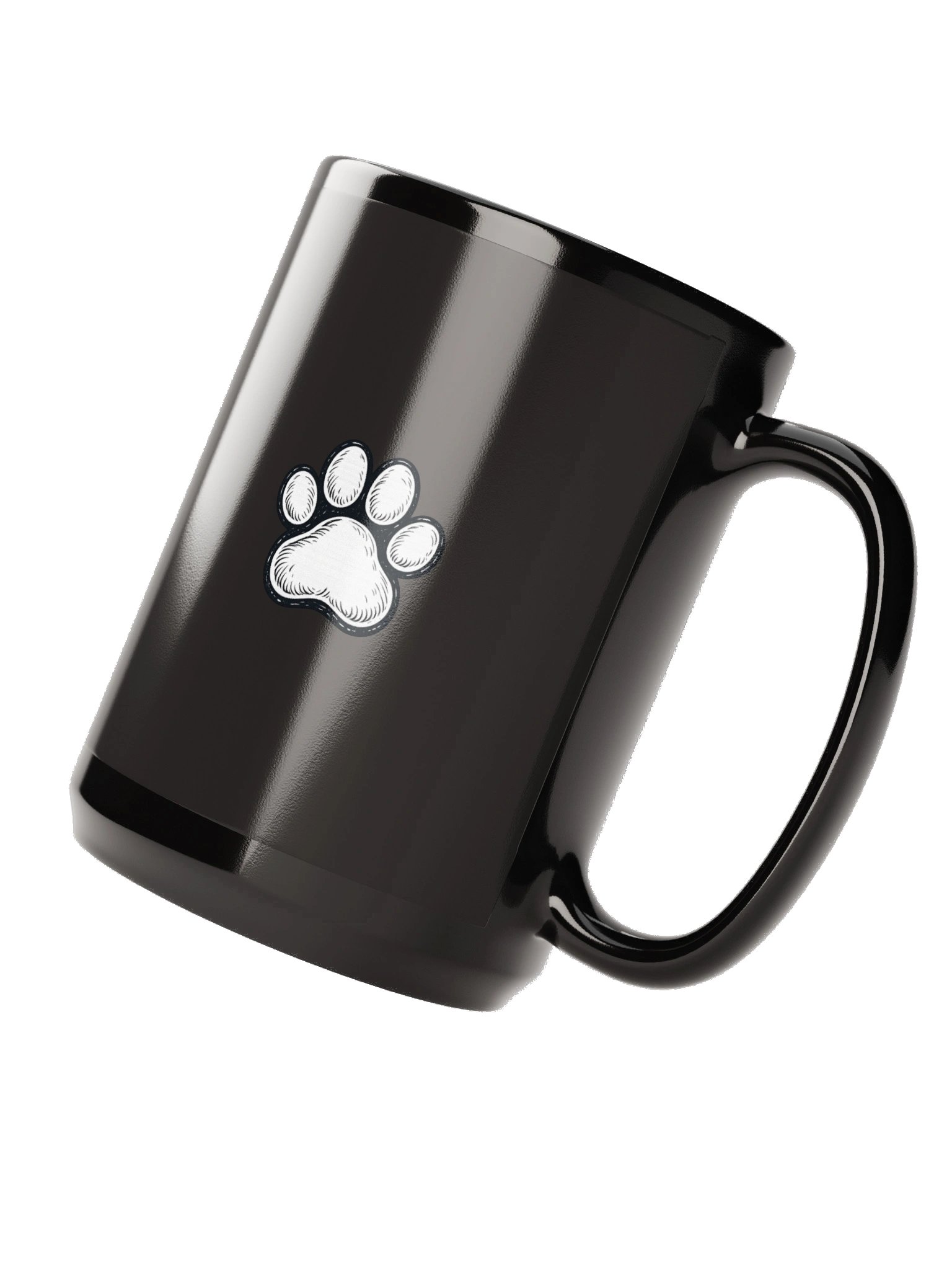 Scout Loves Traveling Black Glossy Mug product image (4)