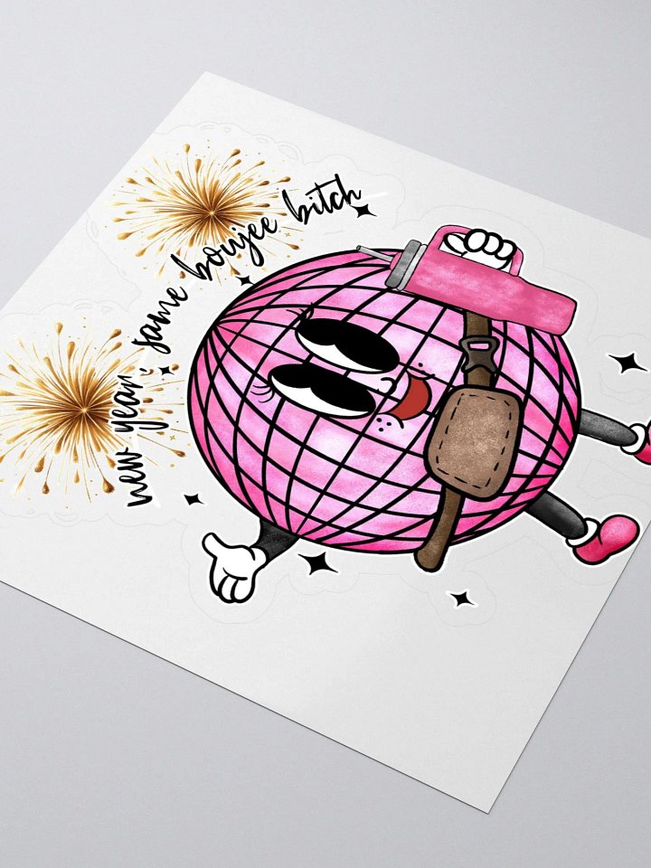 HNY 6 Sticker product image (1)