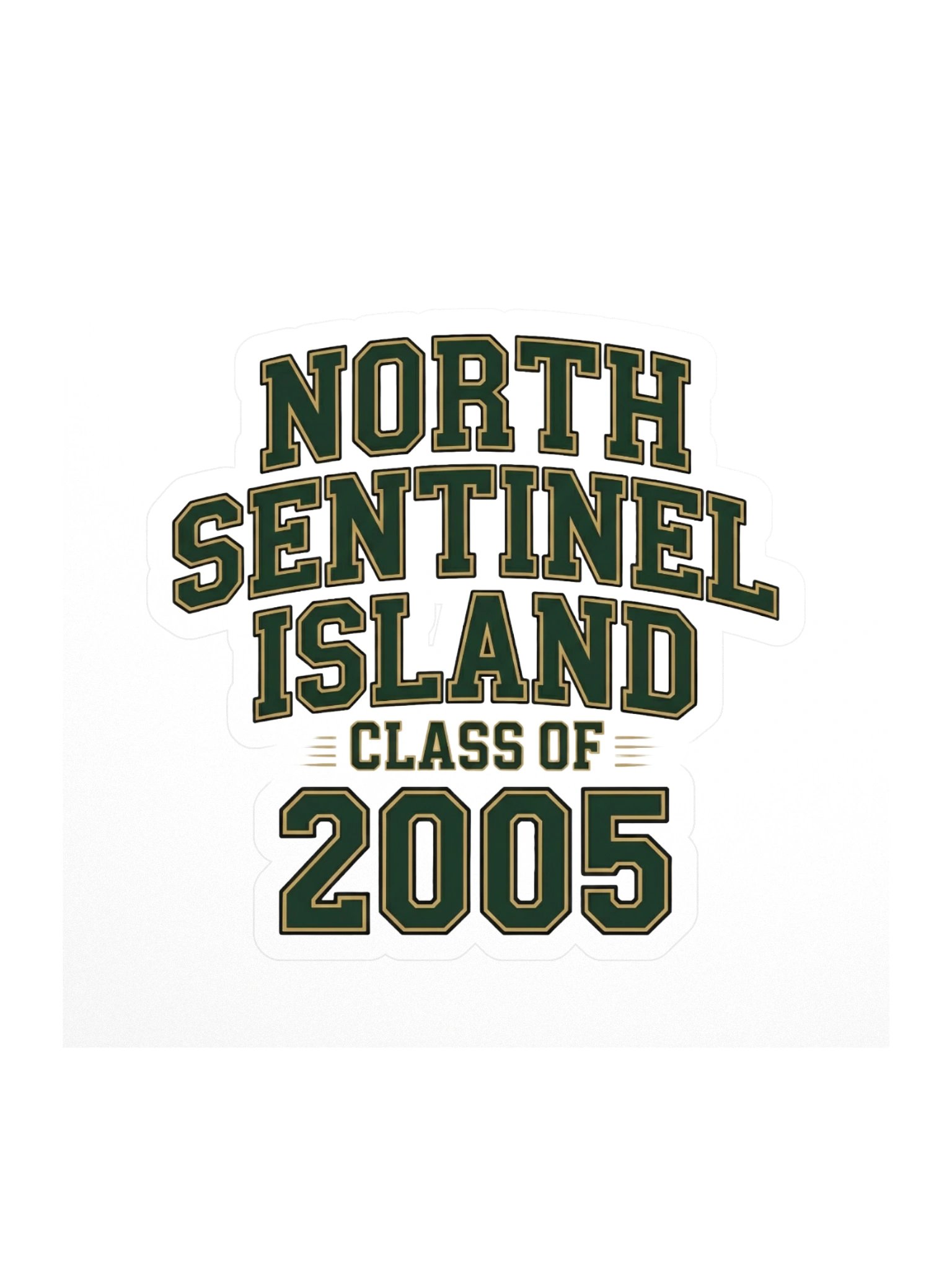 North Sentinel Island 2005 Sticker — CL.STKR-01 product image (1)