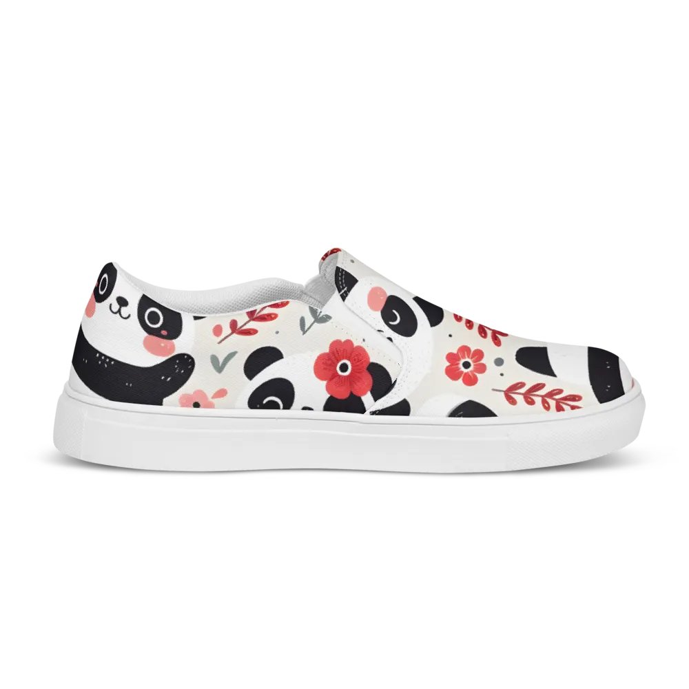Panda Delight Slip-Ons product image (6)
