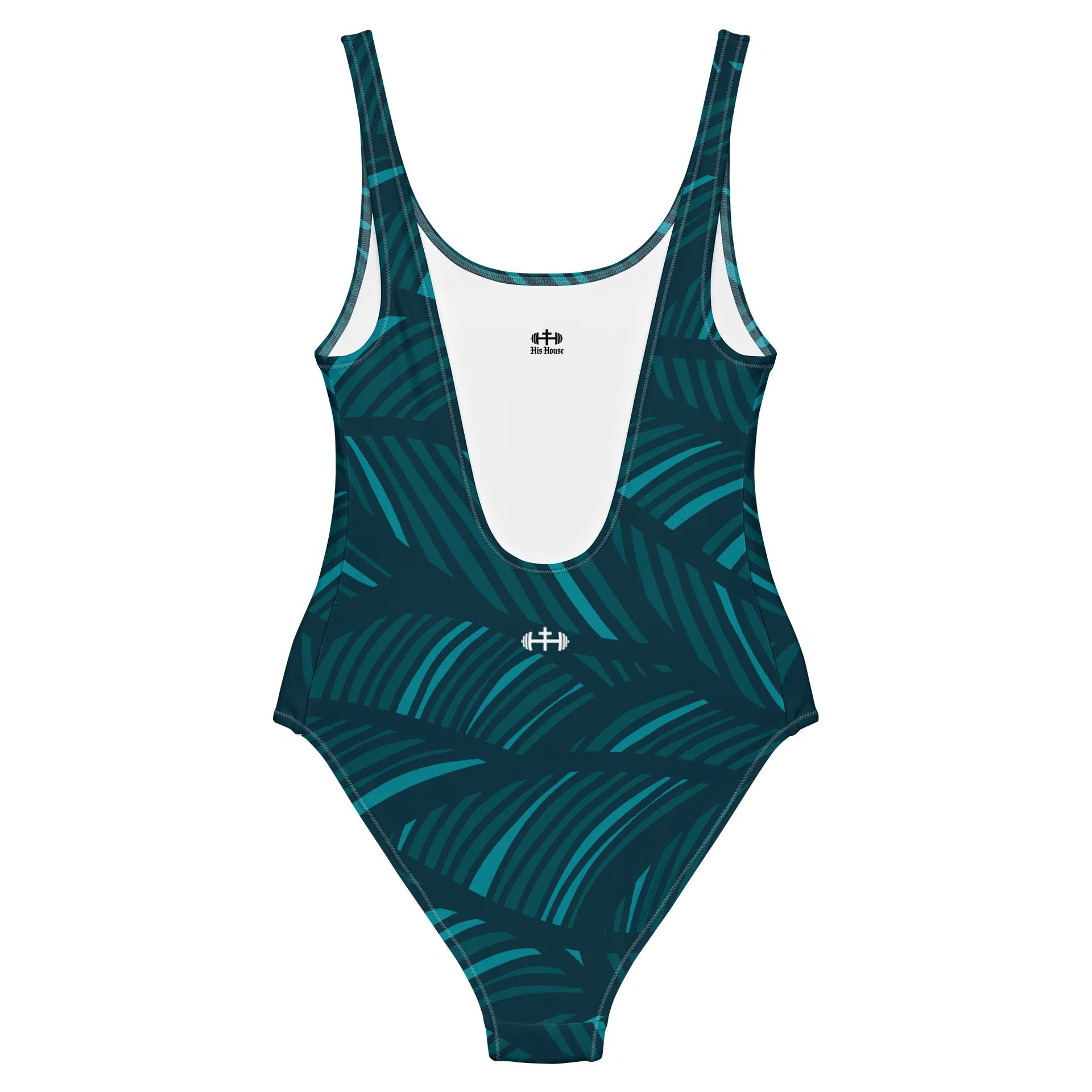 His House Womens One Piece Swimsuit - Shadow Leaf product image (6)