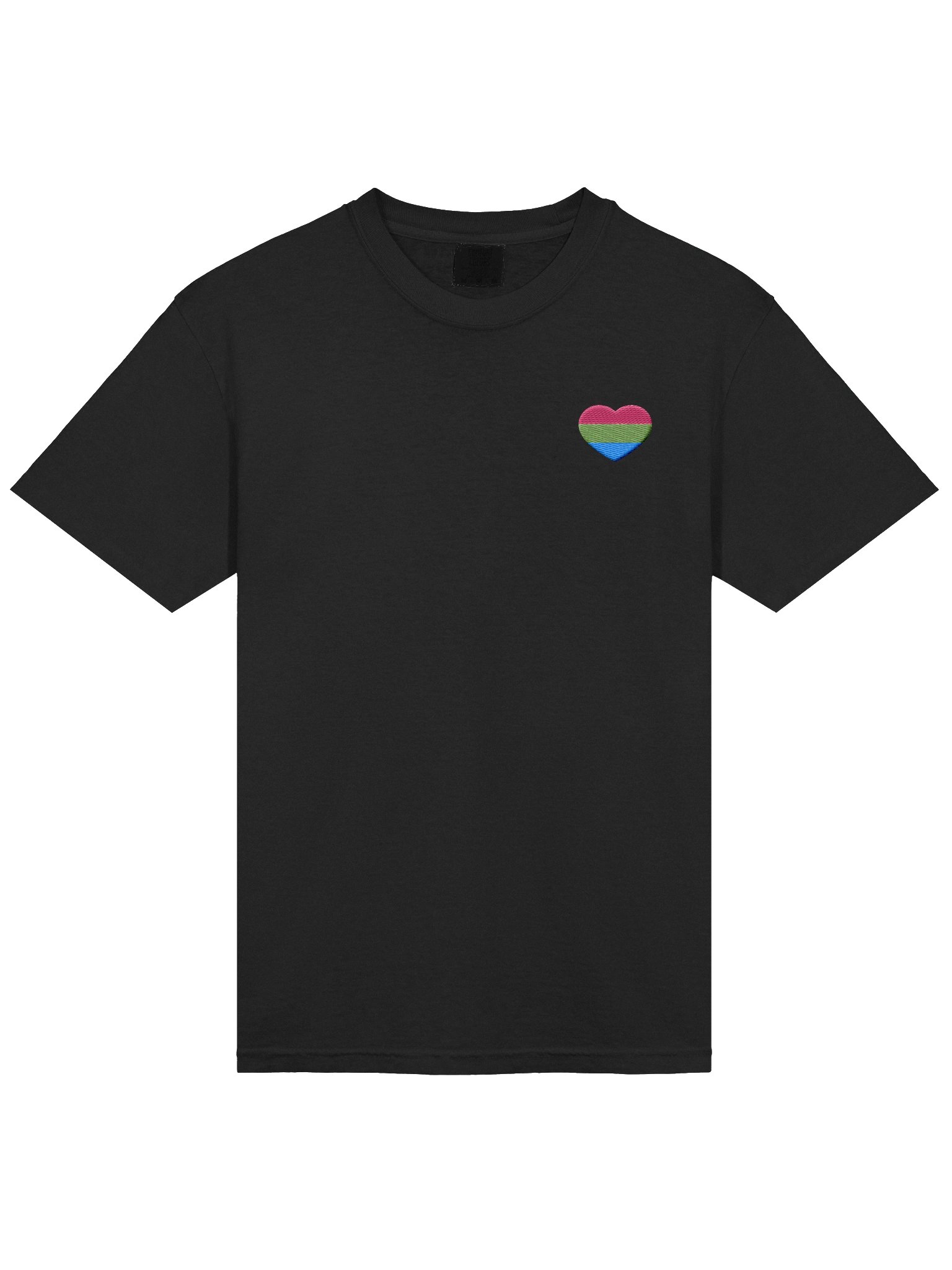 Poly Pride Embroidered T-Shirt product image (1)