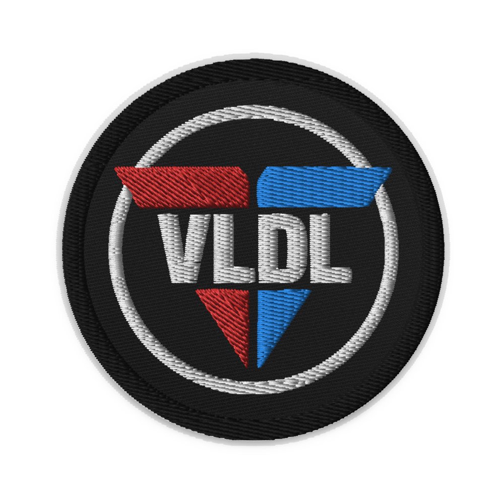 VLDL Embroidered Patch product image (1)