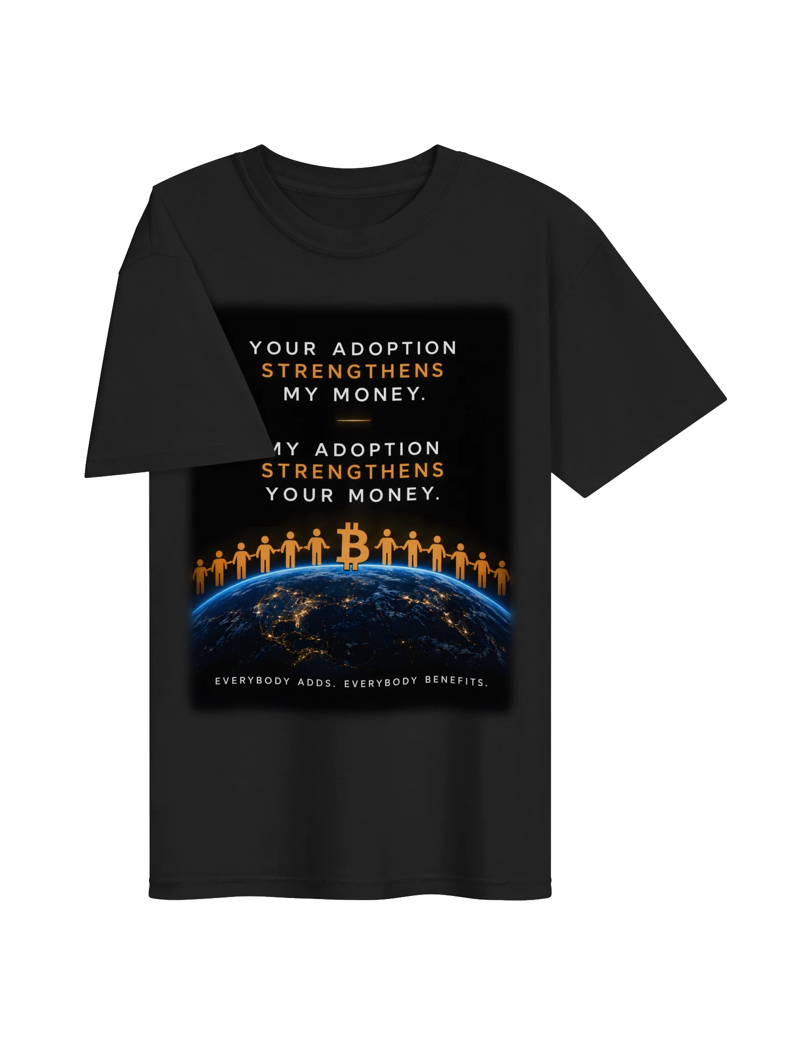 Adoption Strength Shirt (Black) product image (3)