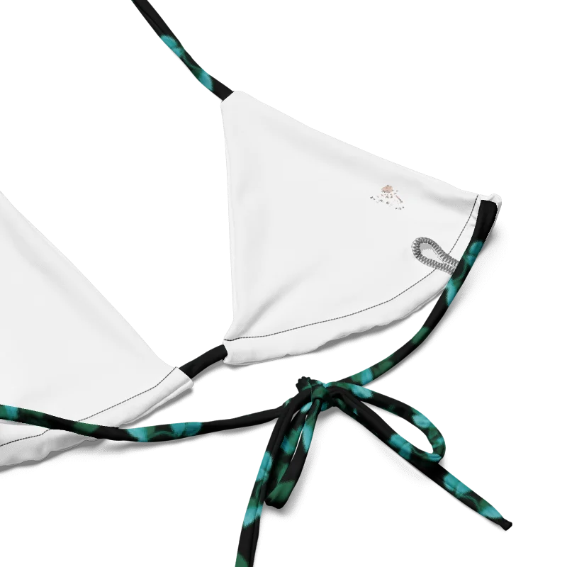 Emerald Moonvine – Recycled All-Over Print String Bikini product image (8)