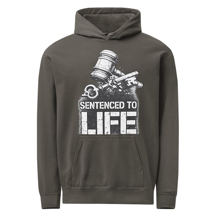 Sentenced to Life Hoodie — A Statement by Anthony Johnson Sr. product image (1)