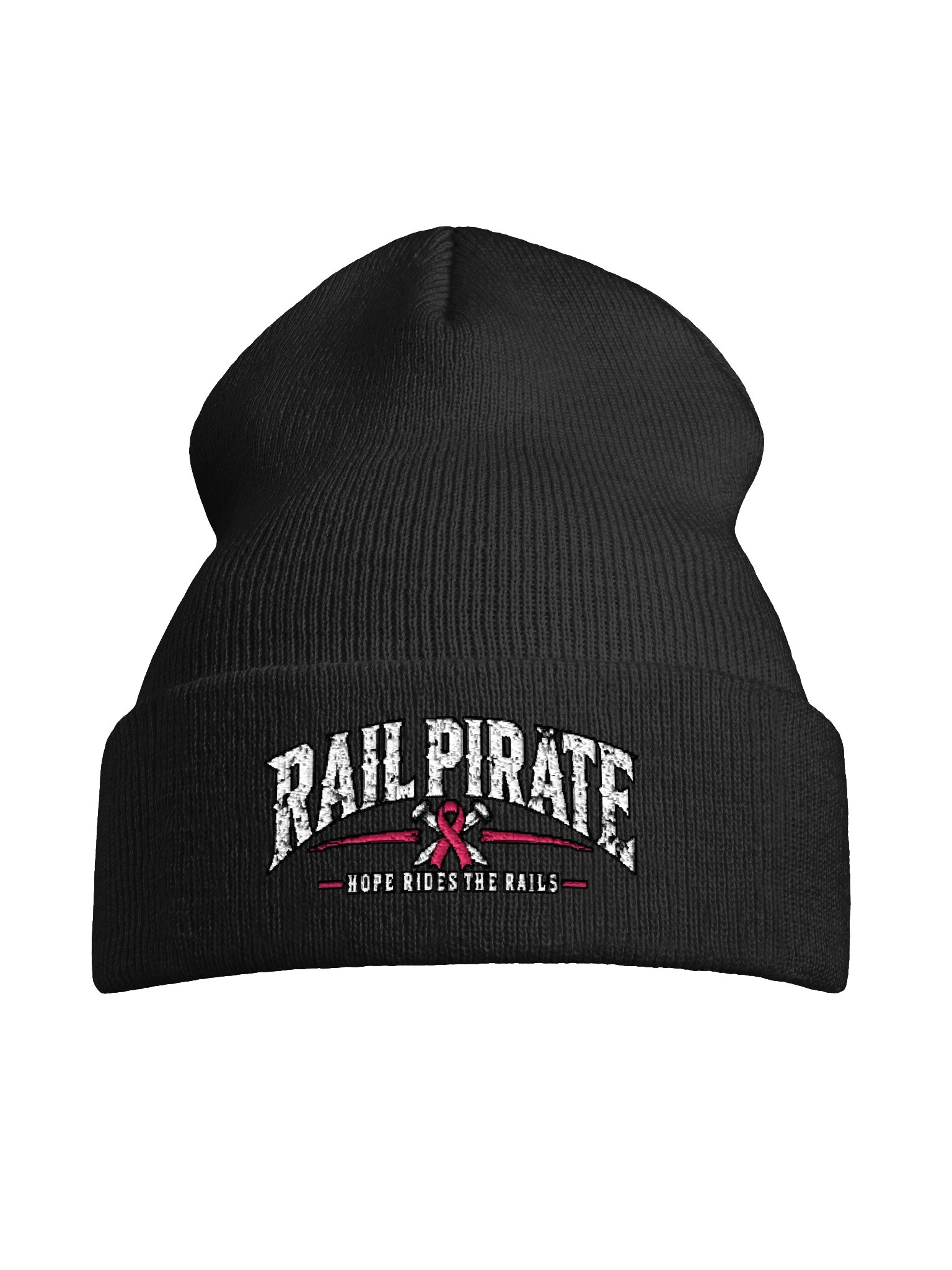 Rail Pirate™ Hope Rides the Rails Beanie — Awareness Month product image (7)