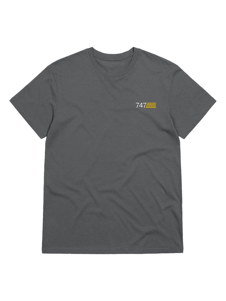 Boeing 747 Classic Embroidered Classic T-Shirt product image (17)