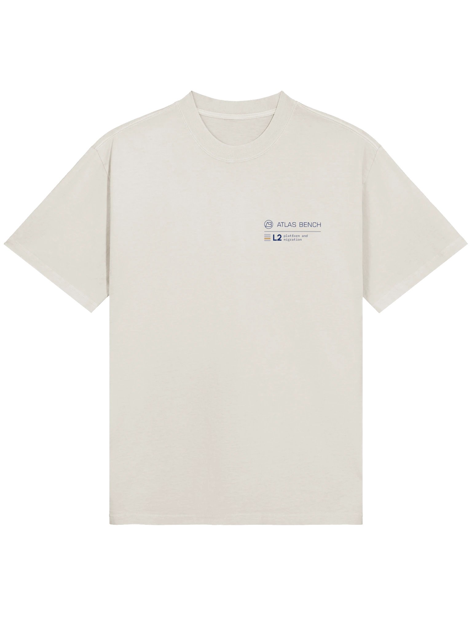 Dry run tee, bone product image (1)