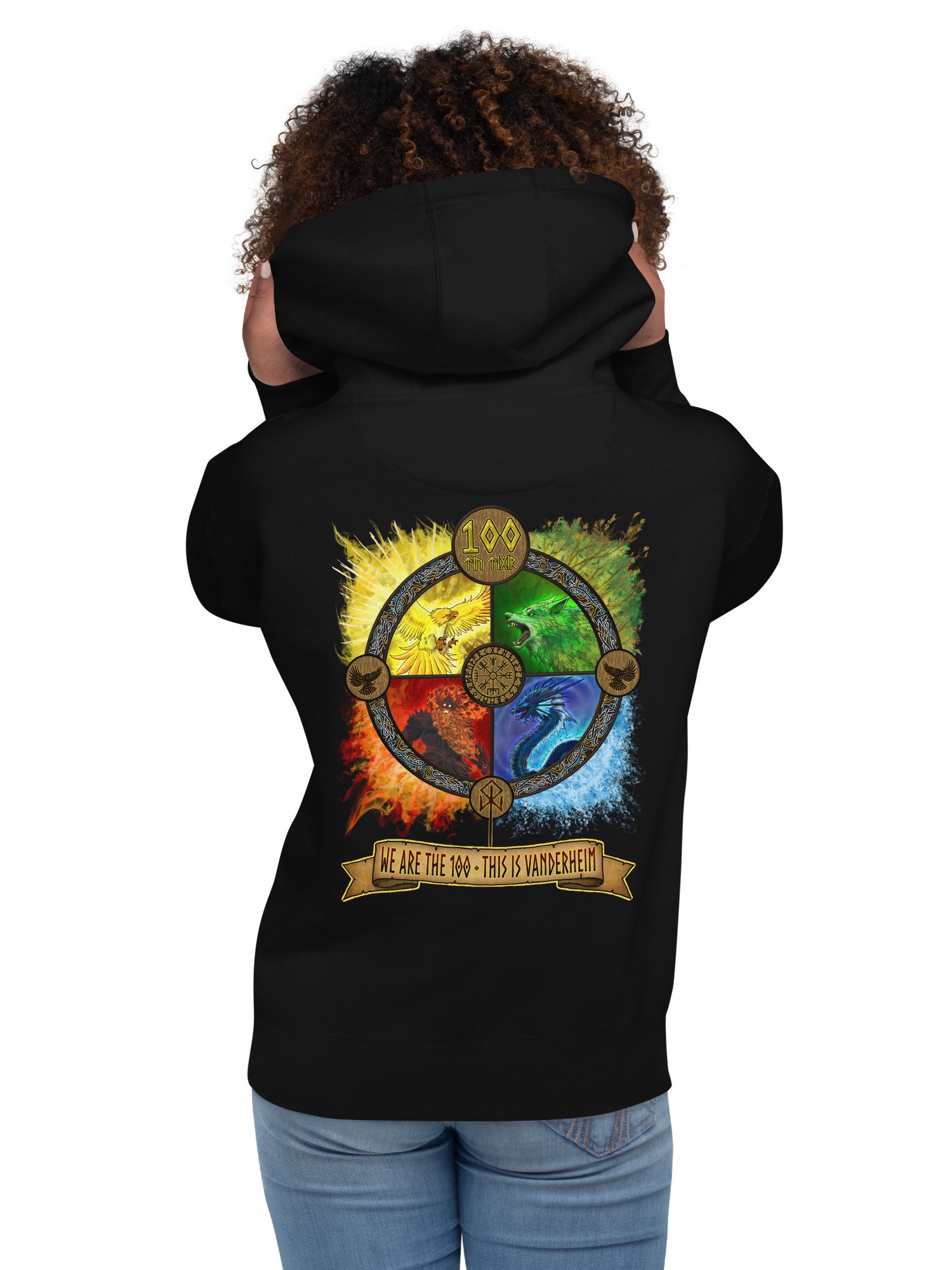 'THE 100' HOODIE by MIMIDOTB product image (3)